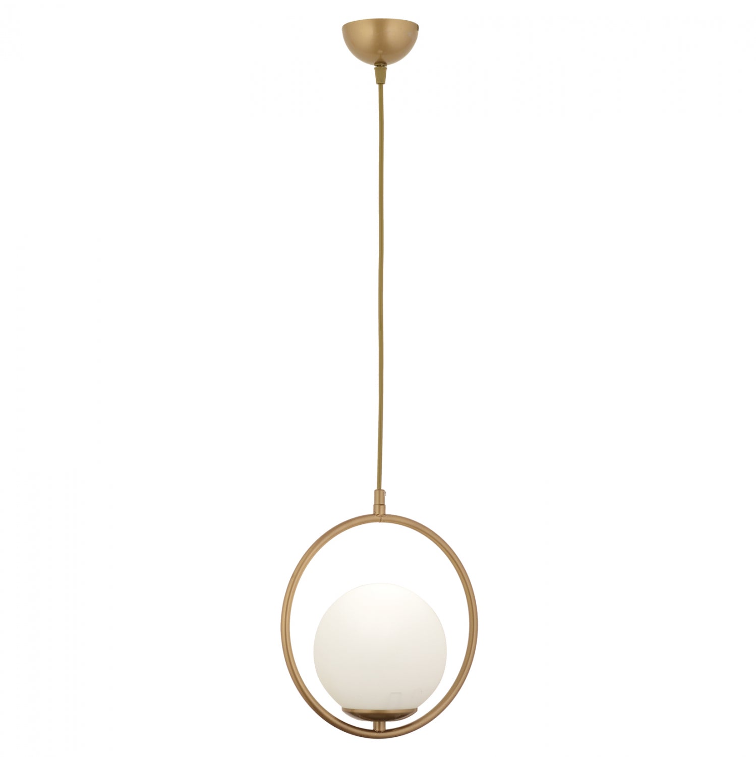 Таванна лампа Ева златист цвят  25x27см