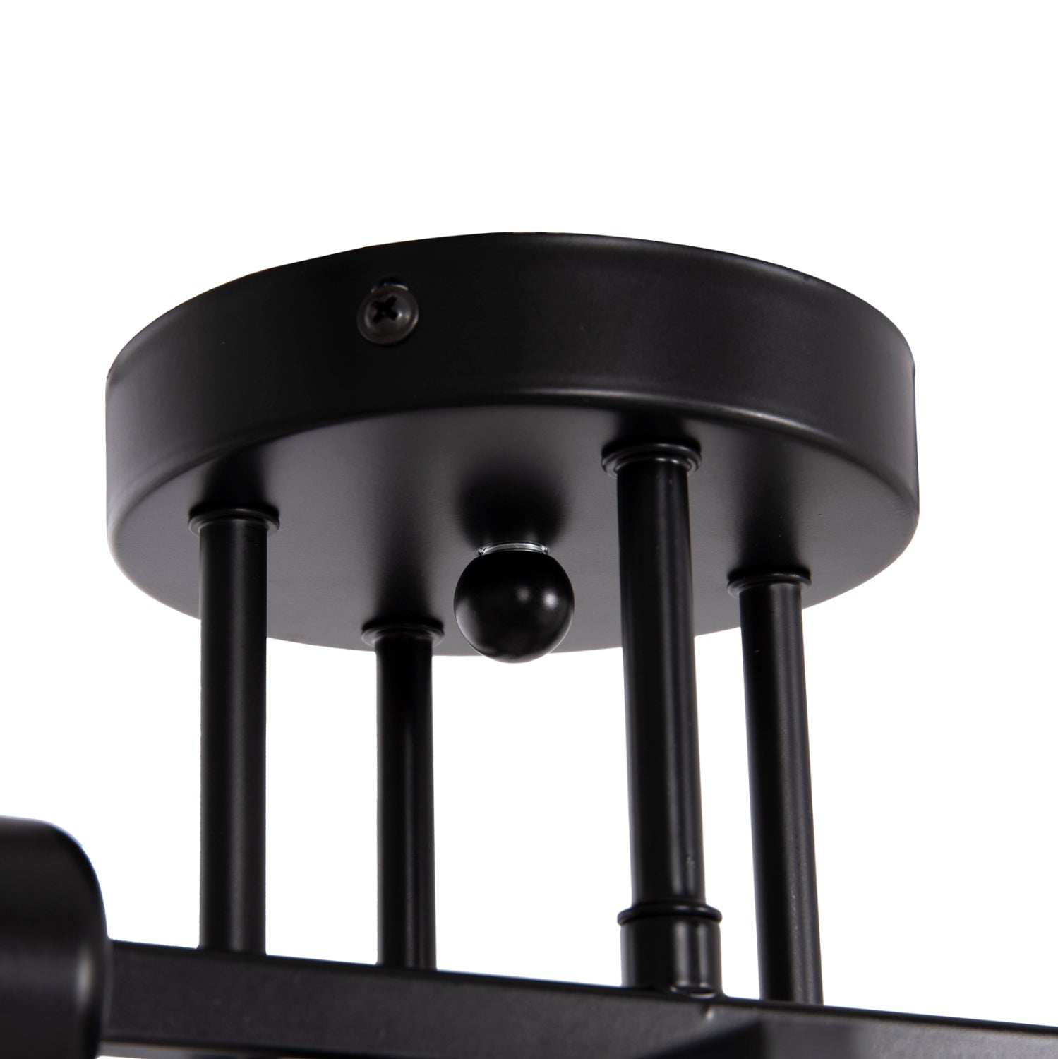 Таванна лампа LIGHTY черен цвят 28x28x15см