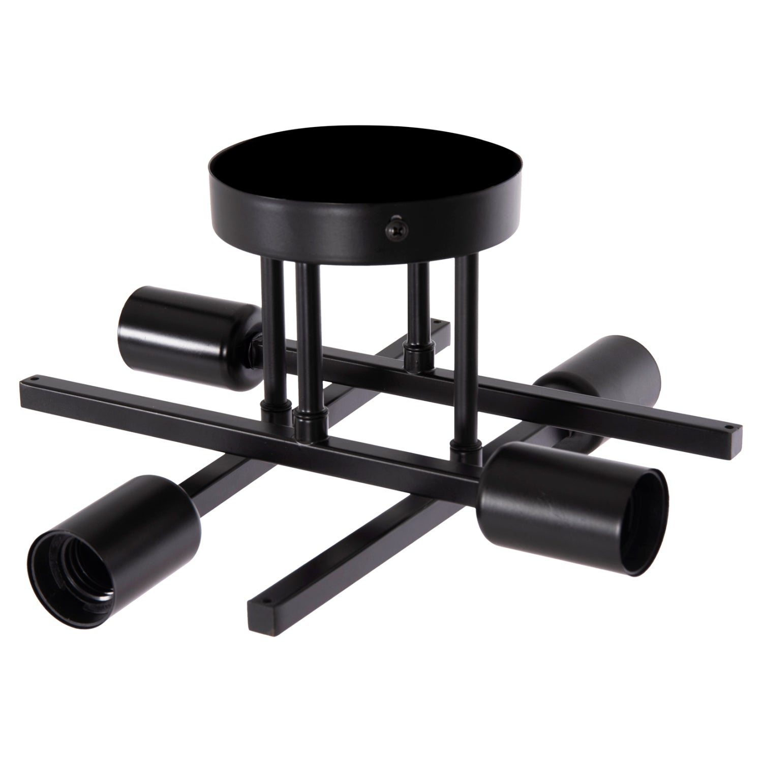 Таванна лампа LIGHTY черен цвят 28x28x15см