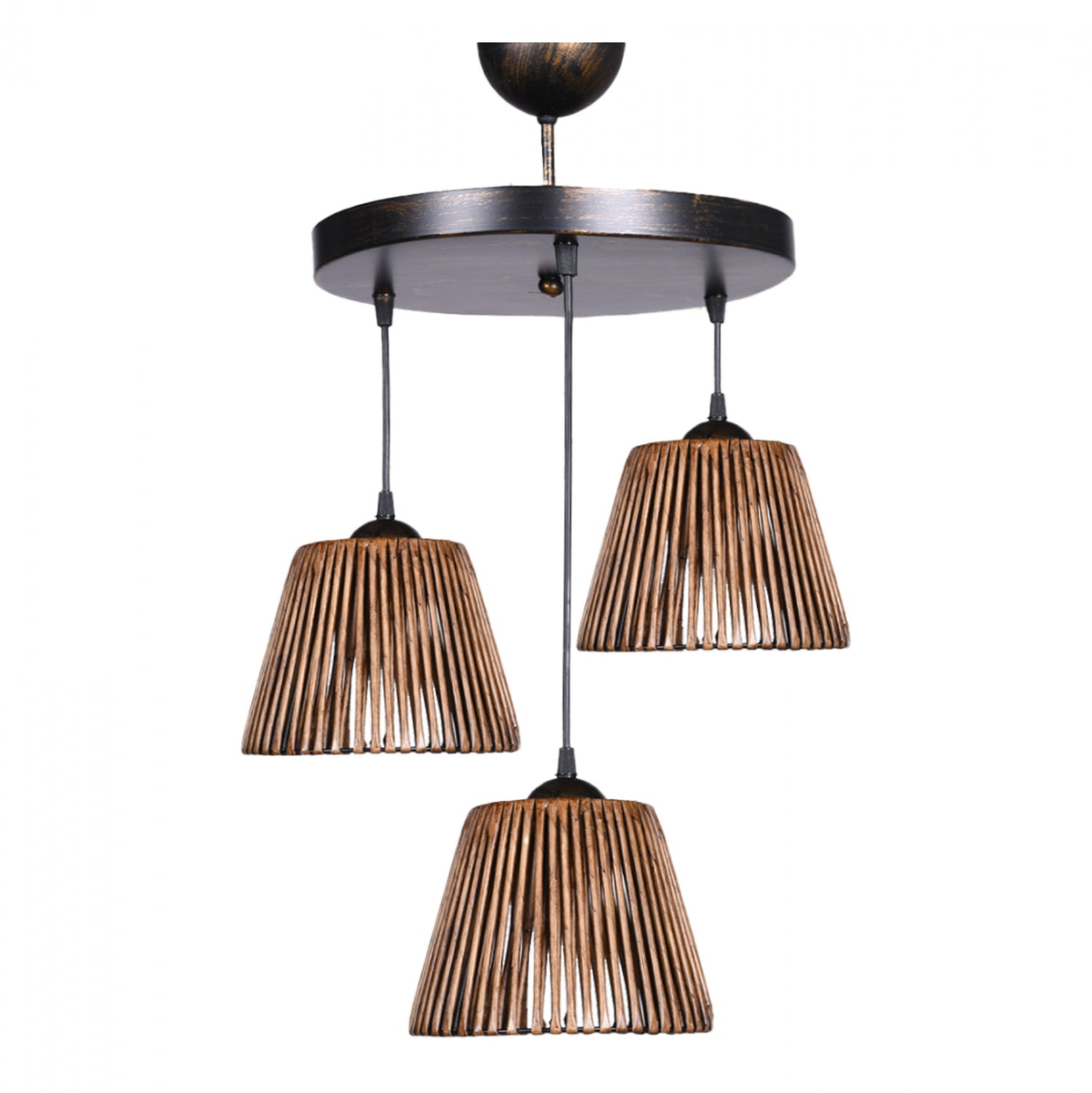 Таванна лампа 7481 бронзов цвят  20x16x90см