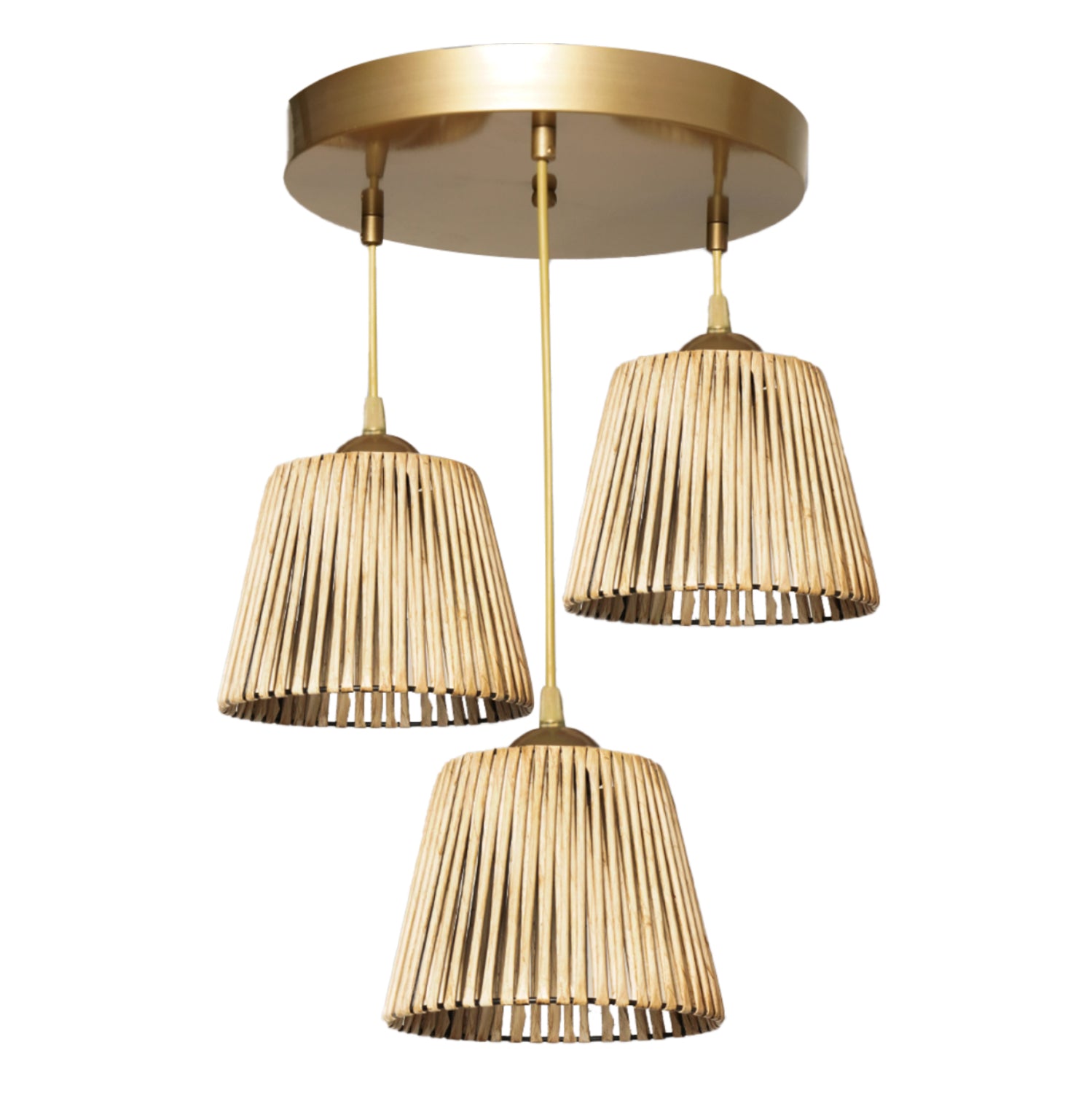 Таанна лампа 7512 естествен-златист цвят  35x85 см