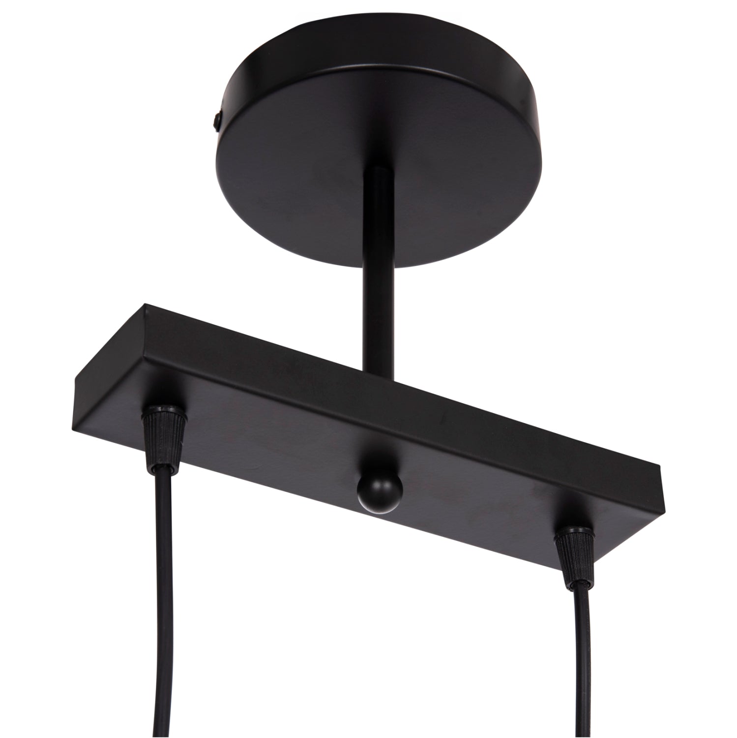 Таванна лампа BELL черен цвят  Ф21.5x135hcм