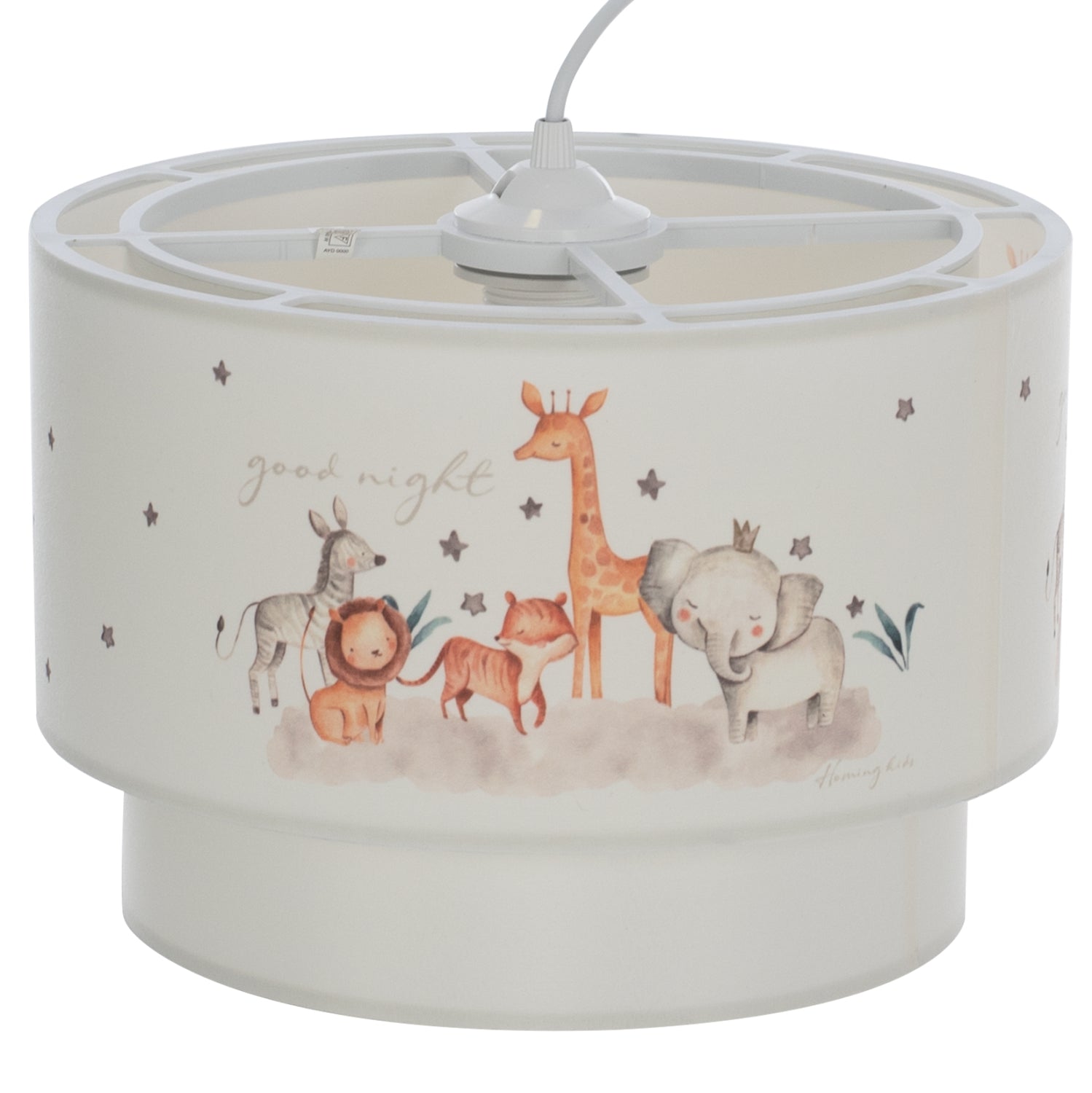 Детска таванна лампа BALOO  ф30x70см