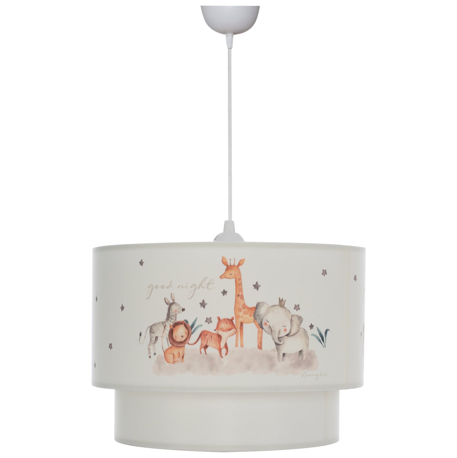 Детска таванна лампа BALOO  ф30x70см