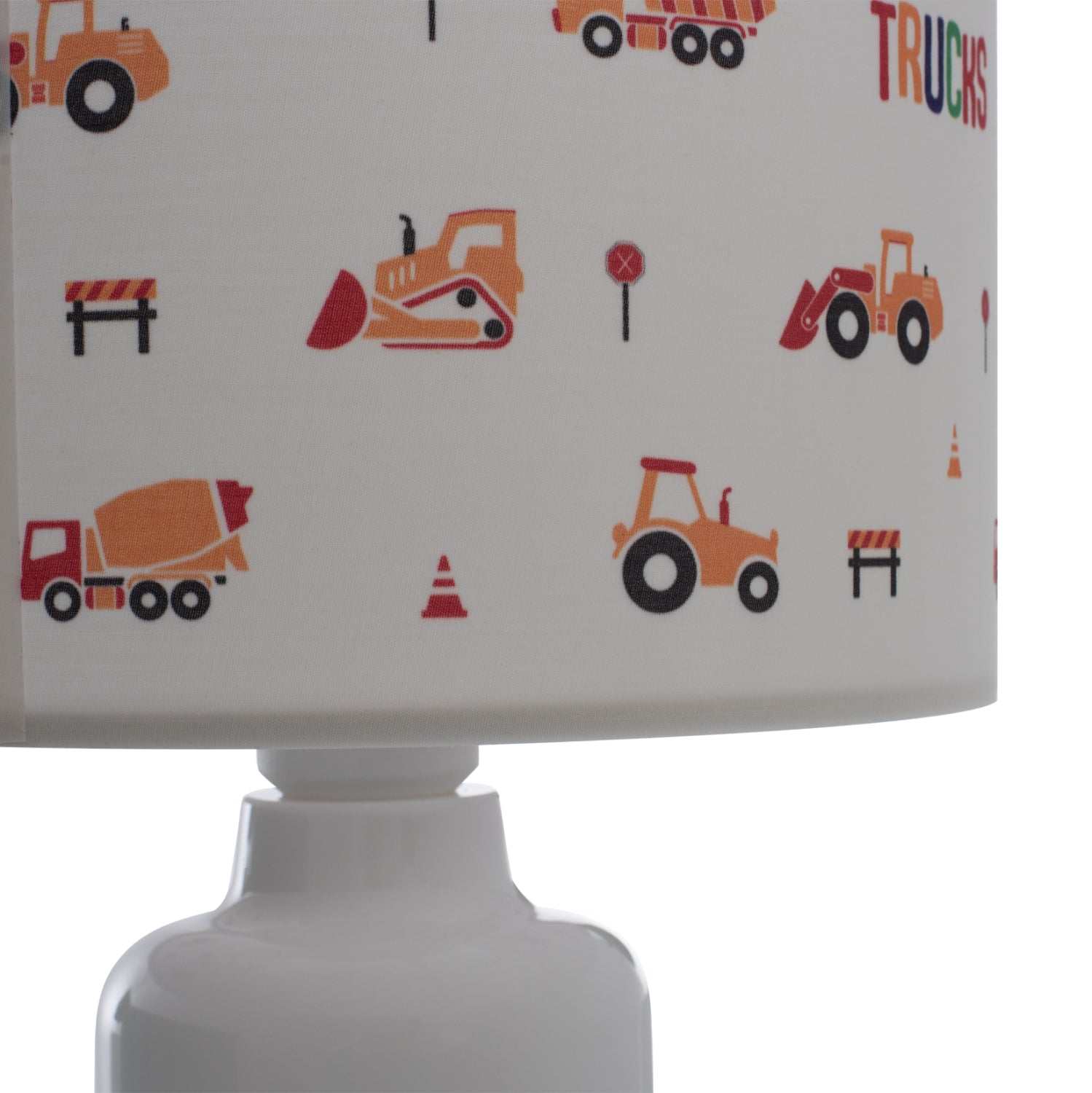 Детска лампа BALOO  бял цвят Φ24x32см