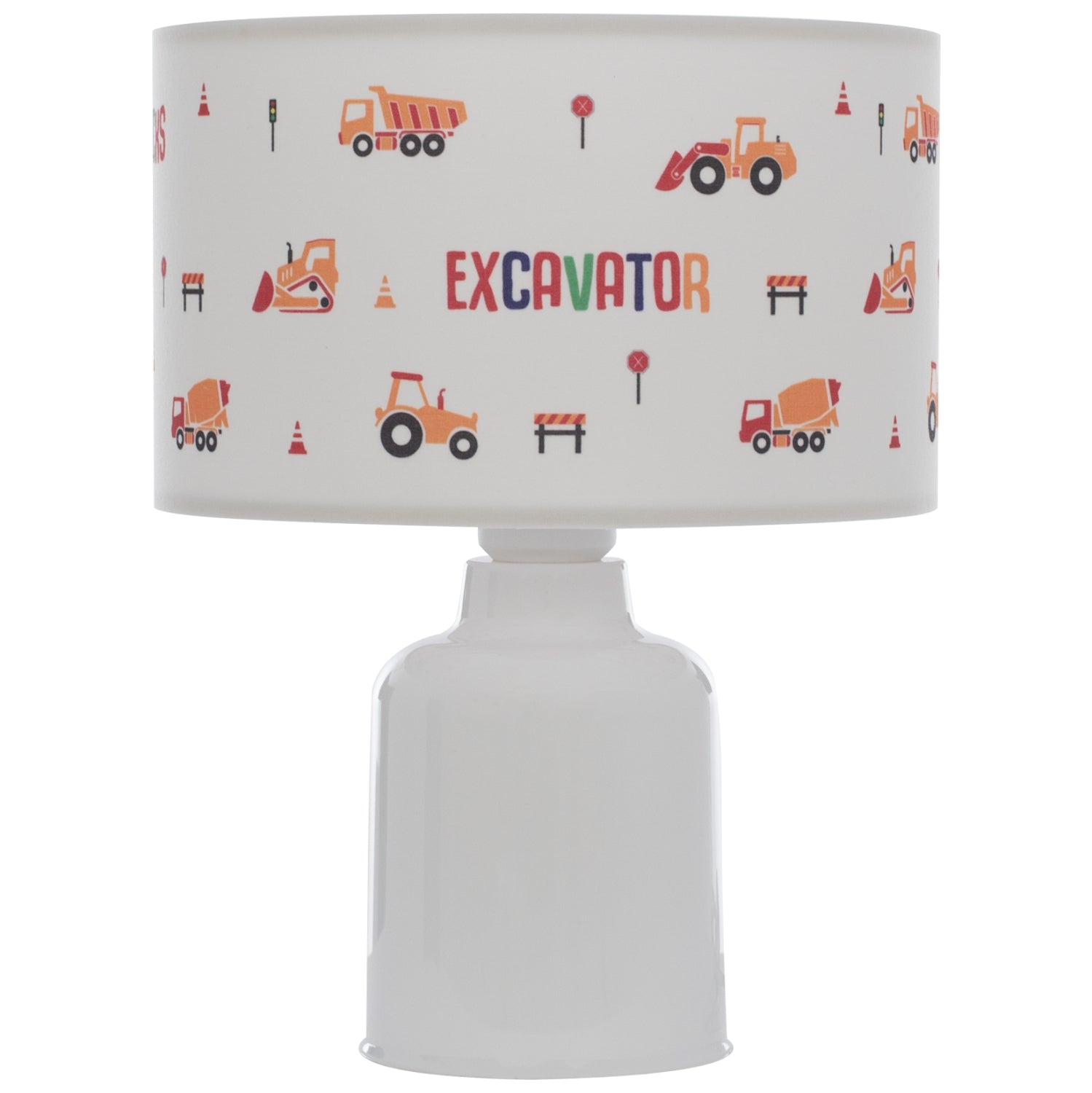 Детска лампа BALOO  бял цвят Φ24x32см