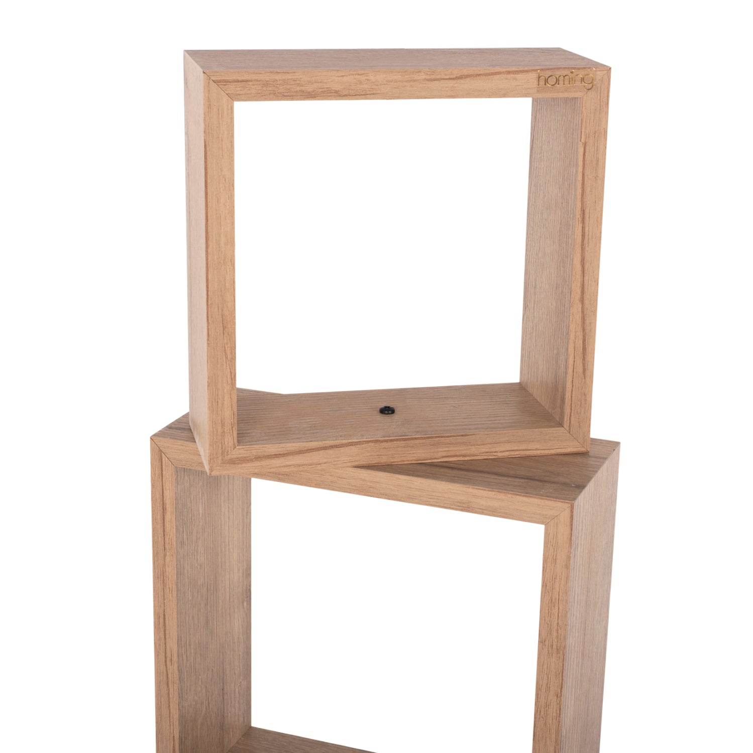 Подова лампа от mdf в цвят сонома-бежов, φ38x140всм.