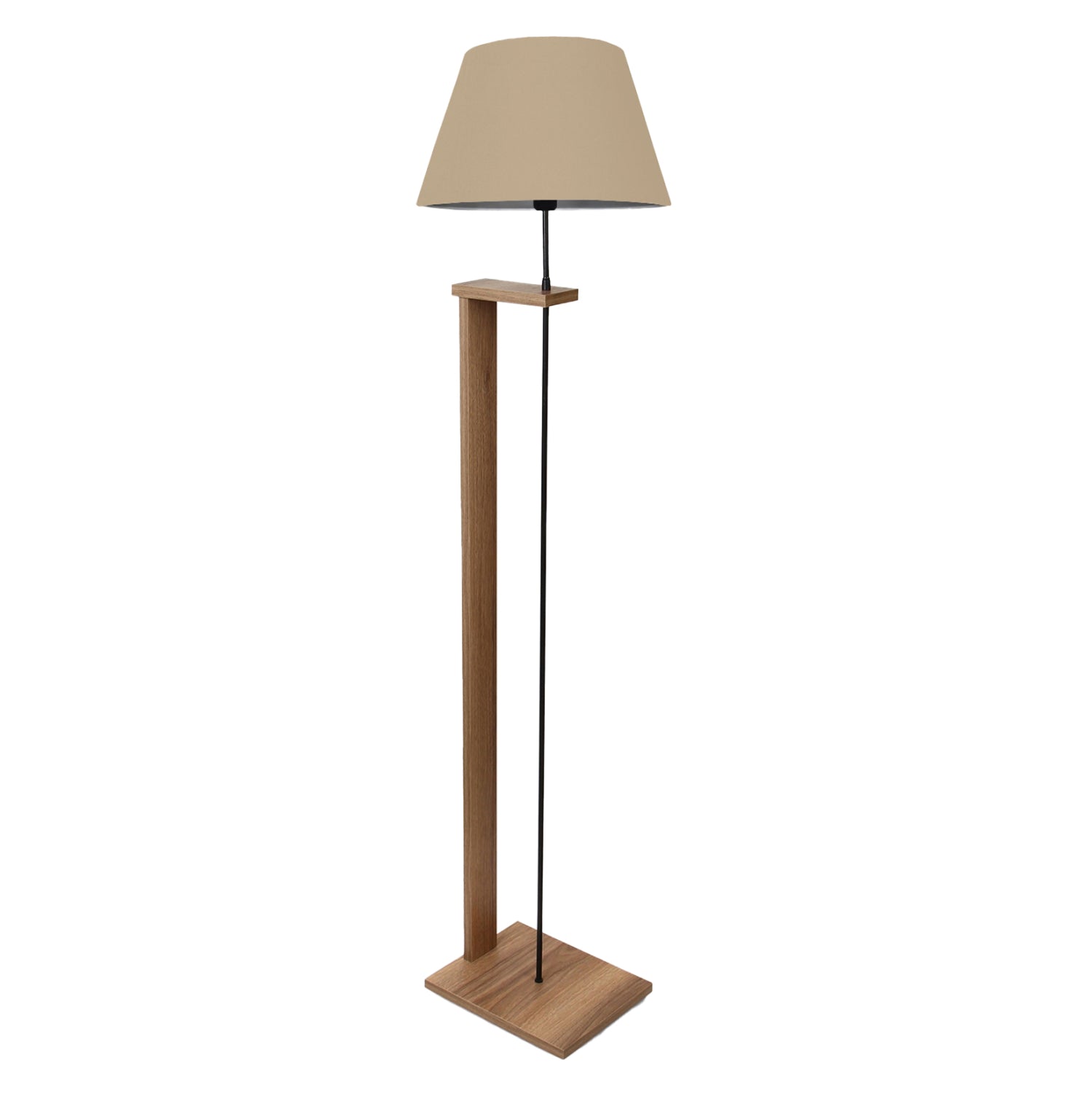 Подовa лампа   орех -бежов цвят  Ф38x150см