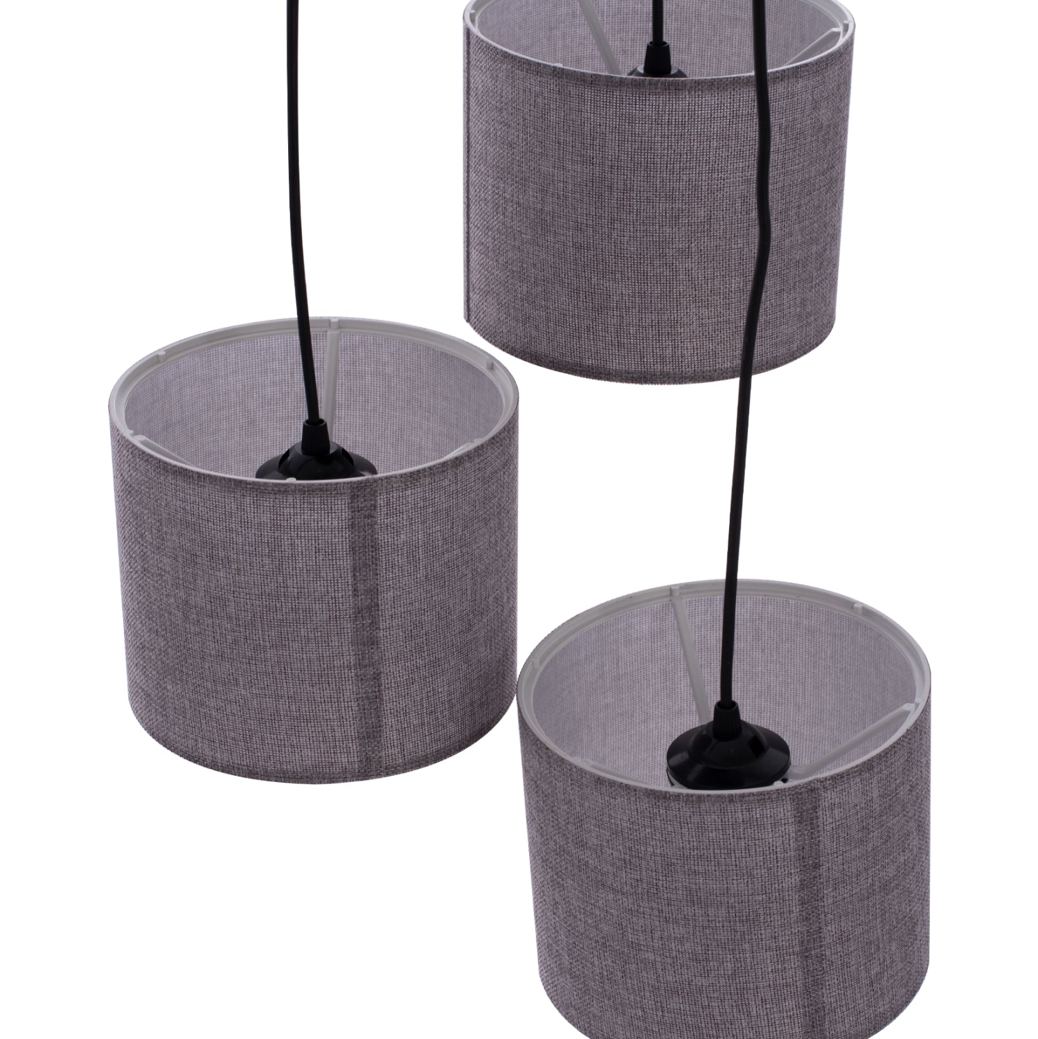 Таванна лампа Азалиа сив цвят 19x15x80см