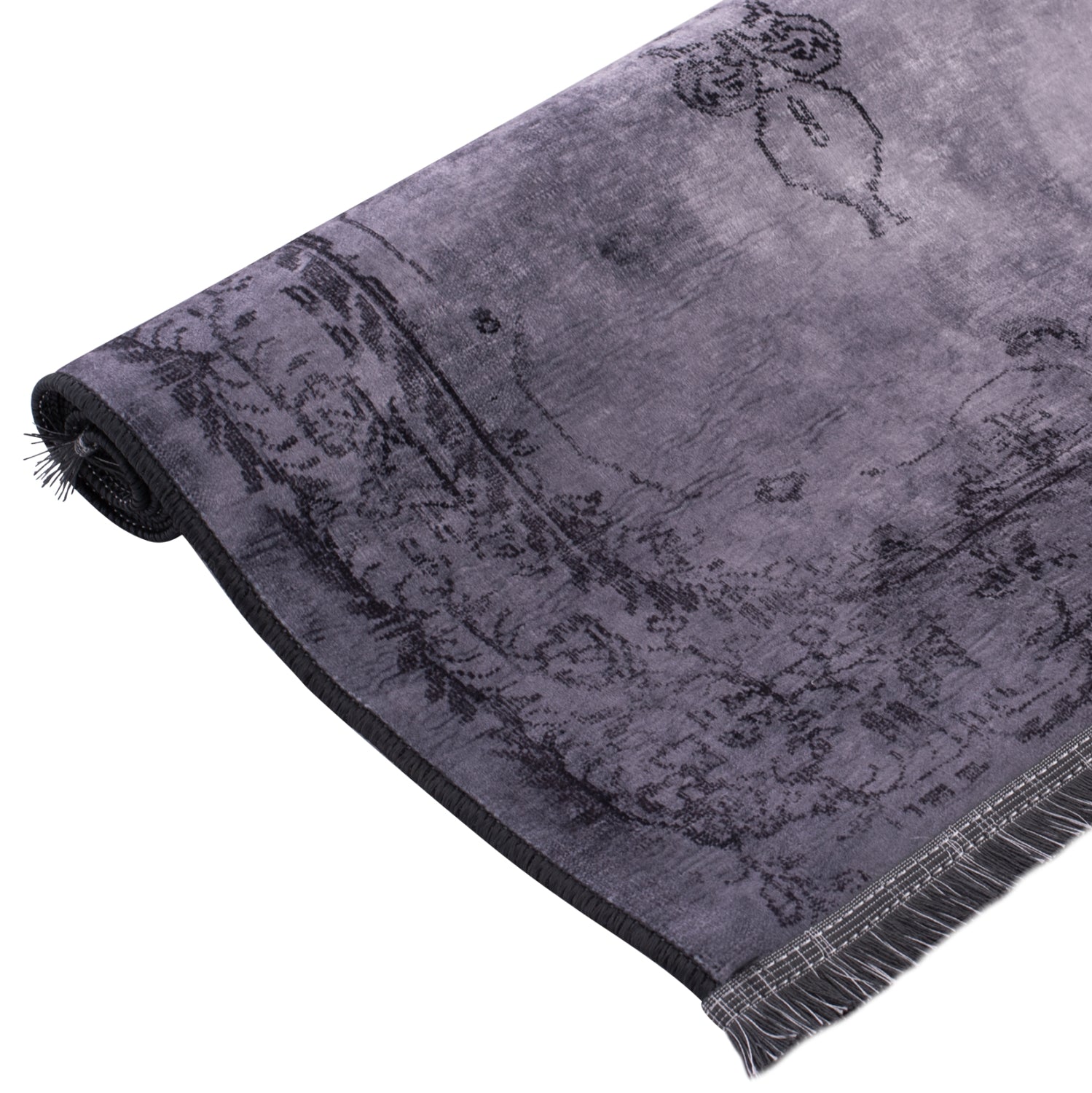 Килим 160х230 -винтидж сив цвят