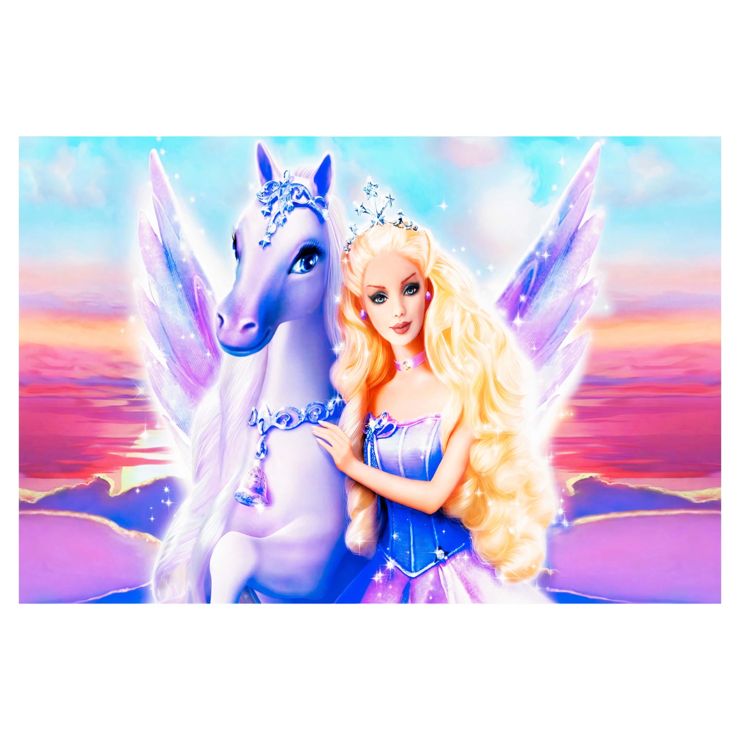 Детски килим Барбарина лилав-розов  120Χ180см