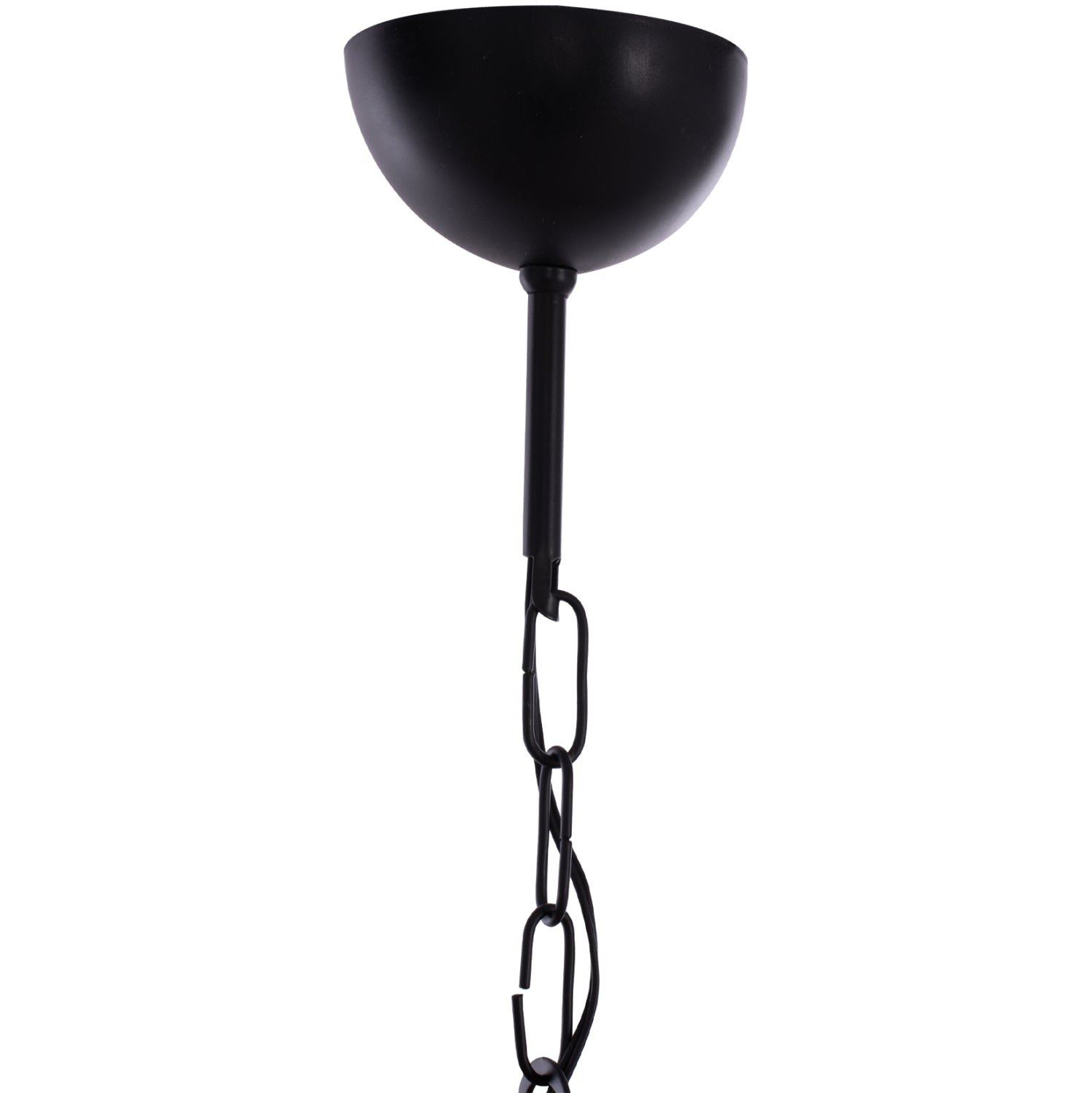 Таванна лампа 7680 черен-естествен цвят 30x16x50см