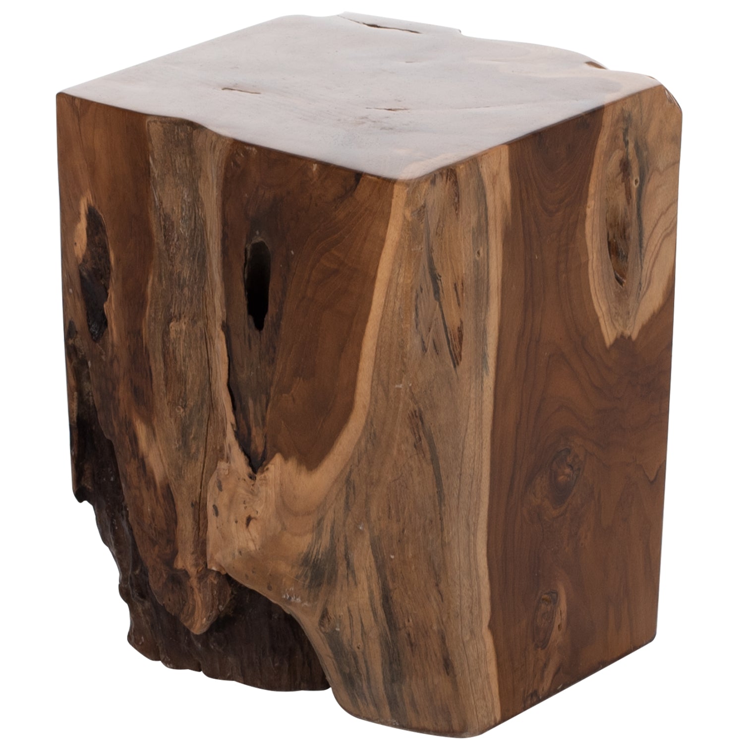 Табуретка тиково дърво 30X30X40
