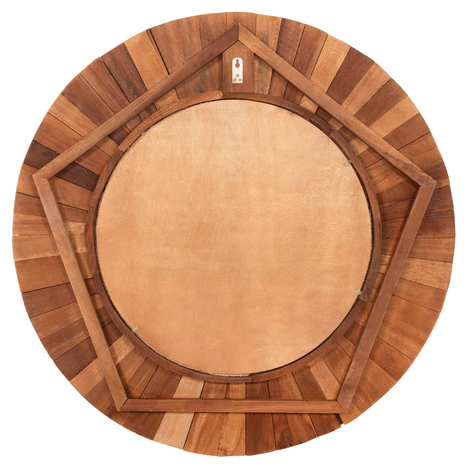 Огледало ф100 -тиково дърво