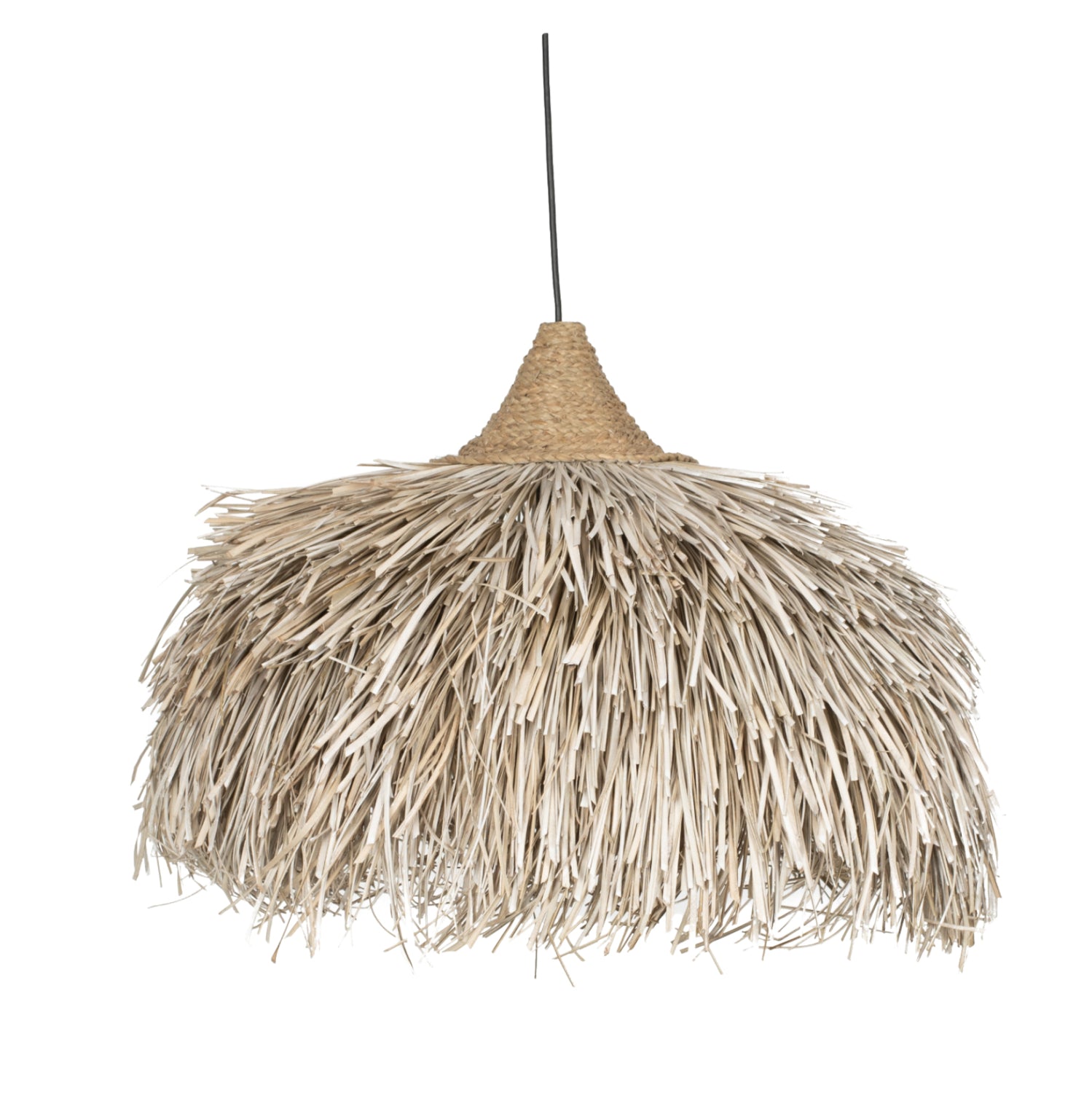 Таванна лампа PANDAN естествен цвят 65x65x55см
