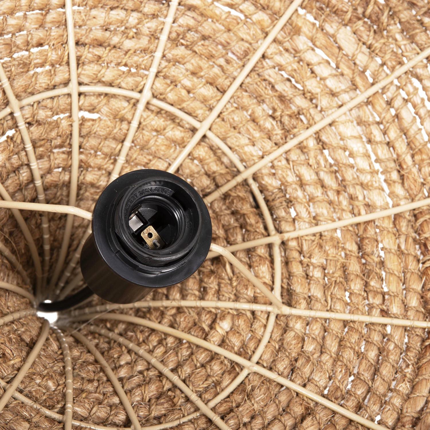 Таванна лампа 7777 естествен цвят  Φ52x32-120см