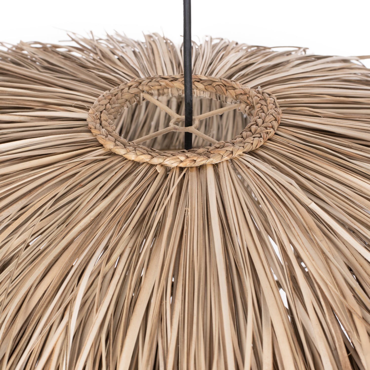 Таванна лампа 7778  φ80 -естествен цвят Φ80Χ35см