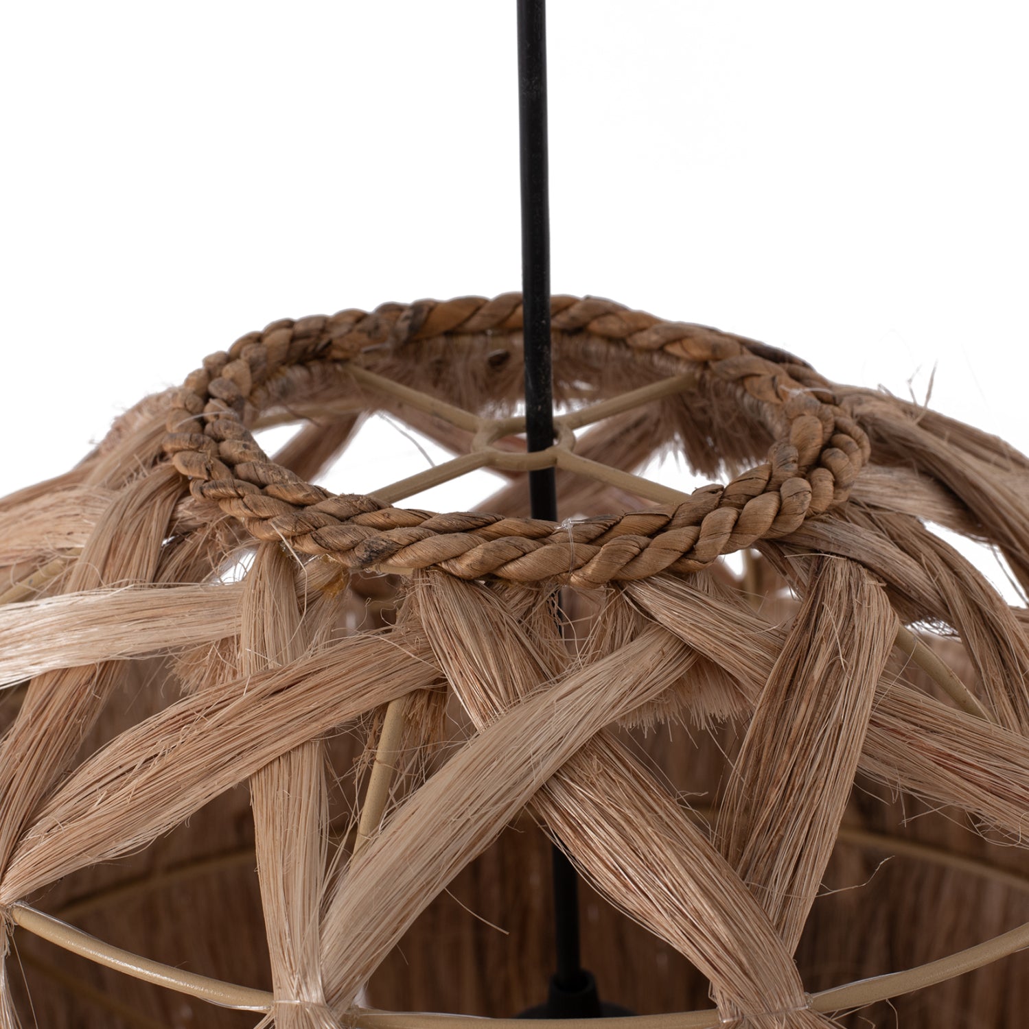 Таванна лампа 7779 естествен цвят 44x44x46-80см