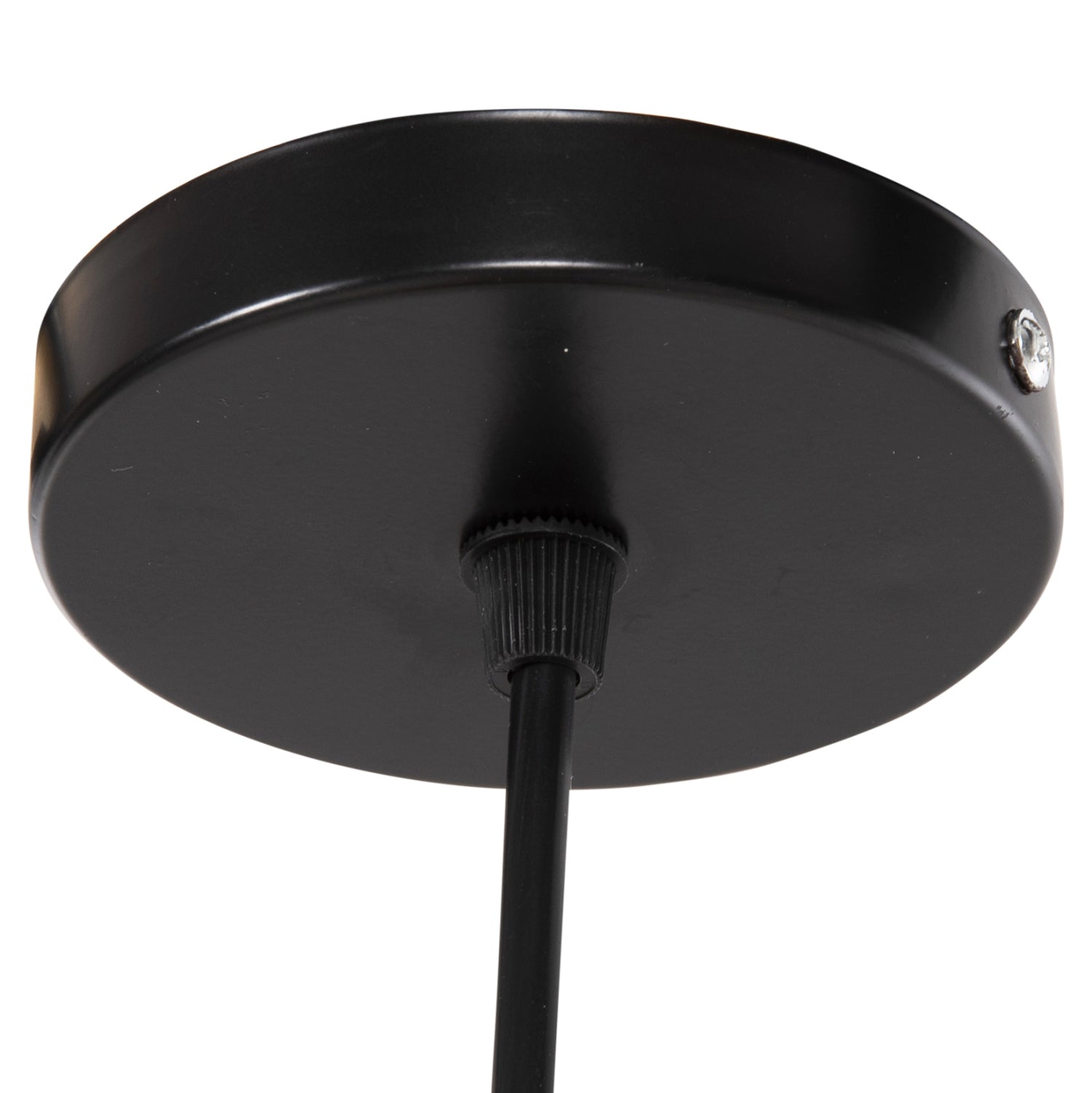 Таванна лампа 7784 естествен цвят  Φ41x14-120см