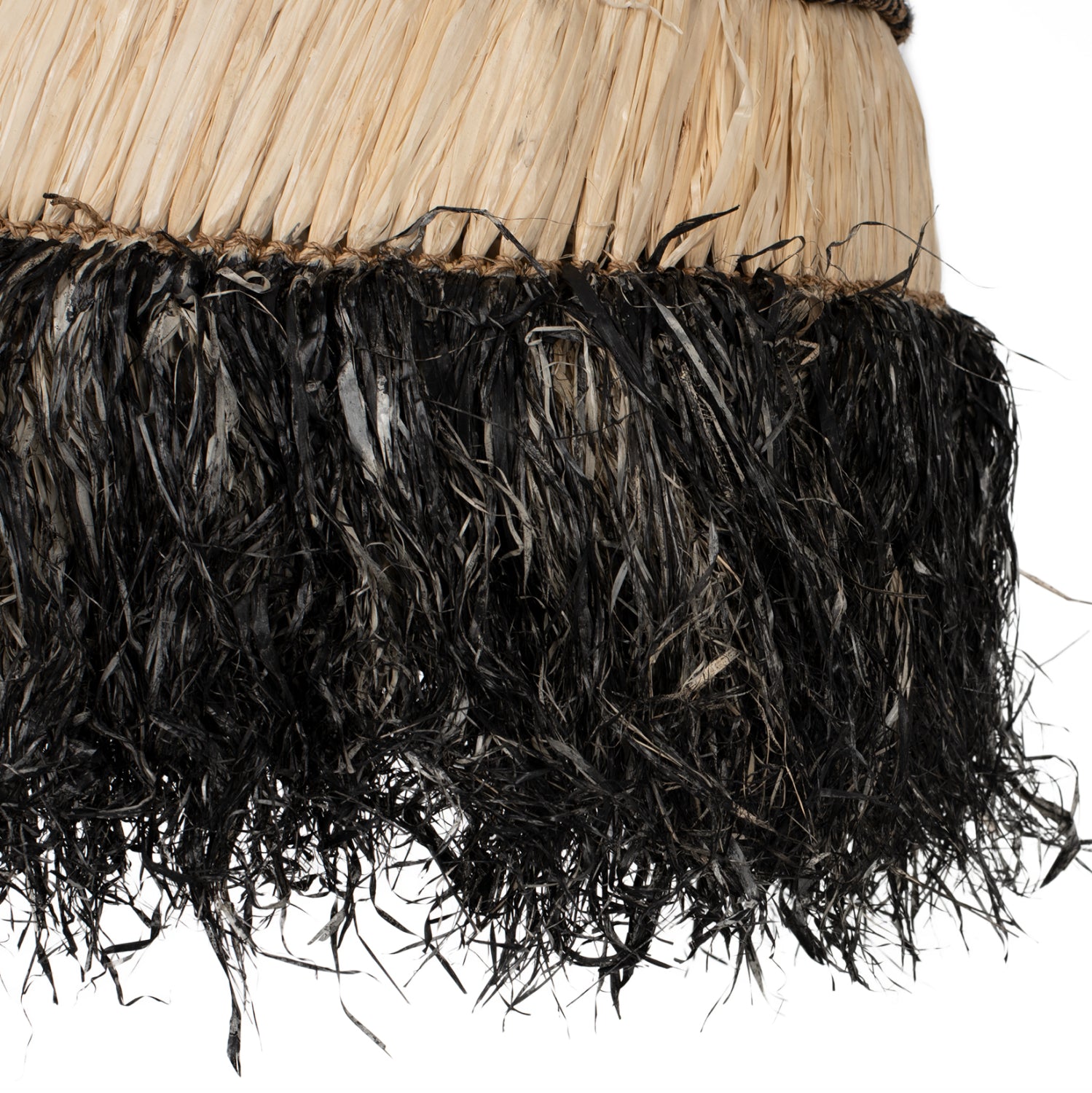 Таванна лампа 7788 естествен-черен цвят 50x50x60см