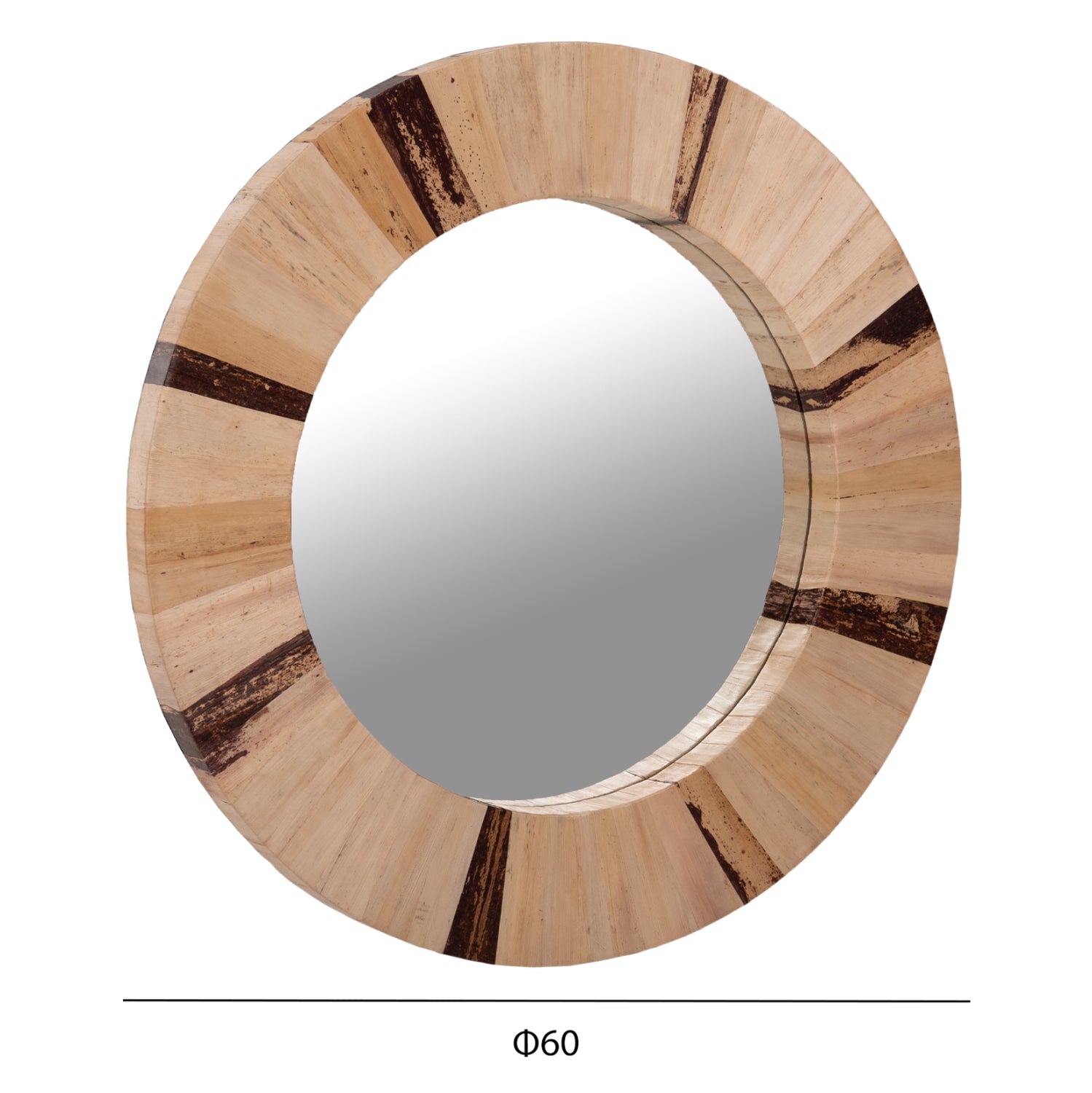 Огледало ф60 -палмови листа