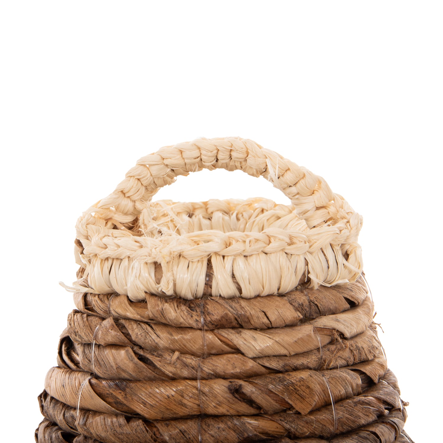 Таванна лампа 7854 бежов цвят Φ51x37см