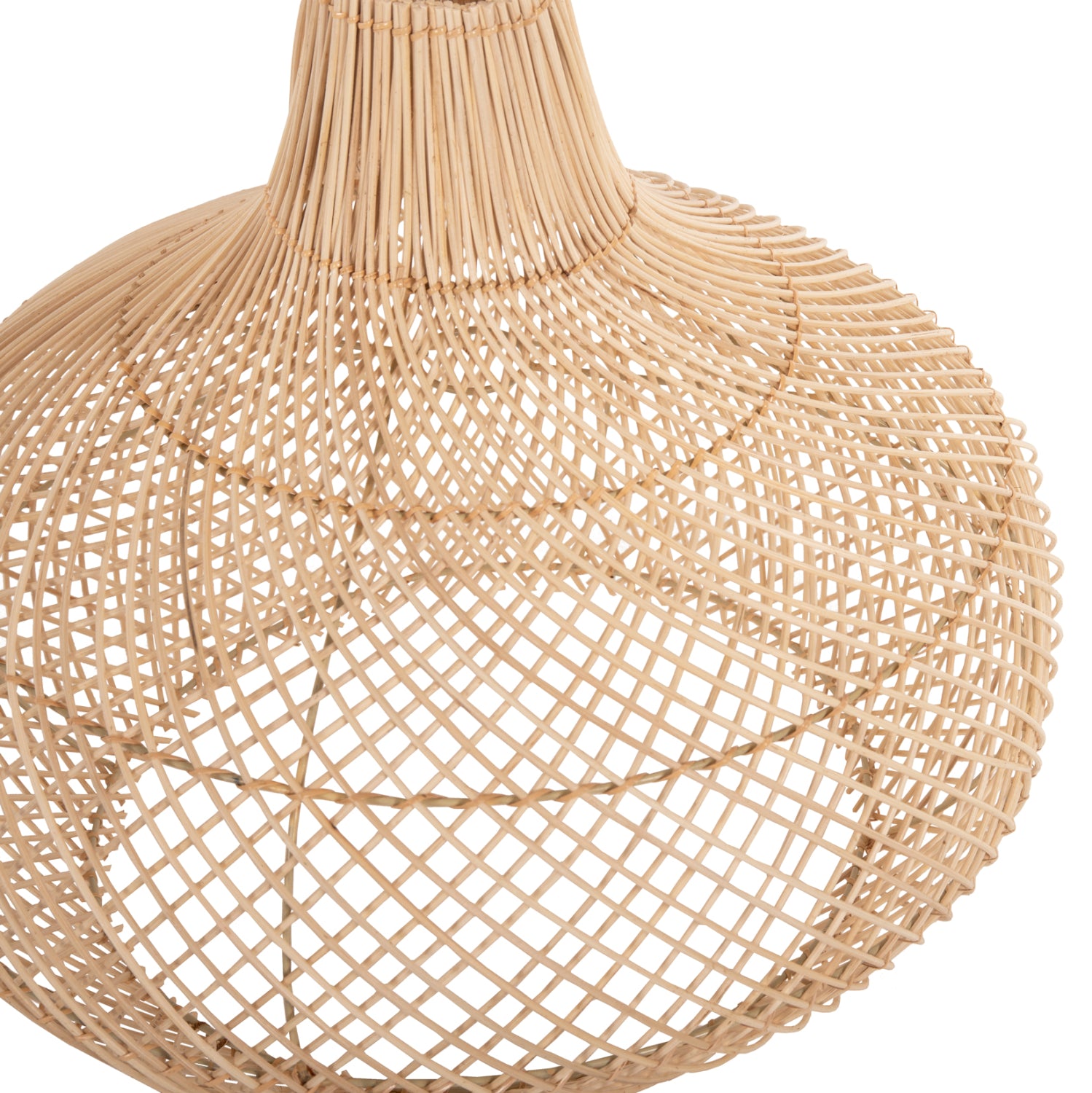 Таванна лампа 7860 естествен цвят Φ54x46-141см