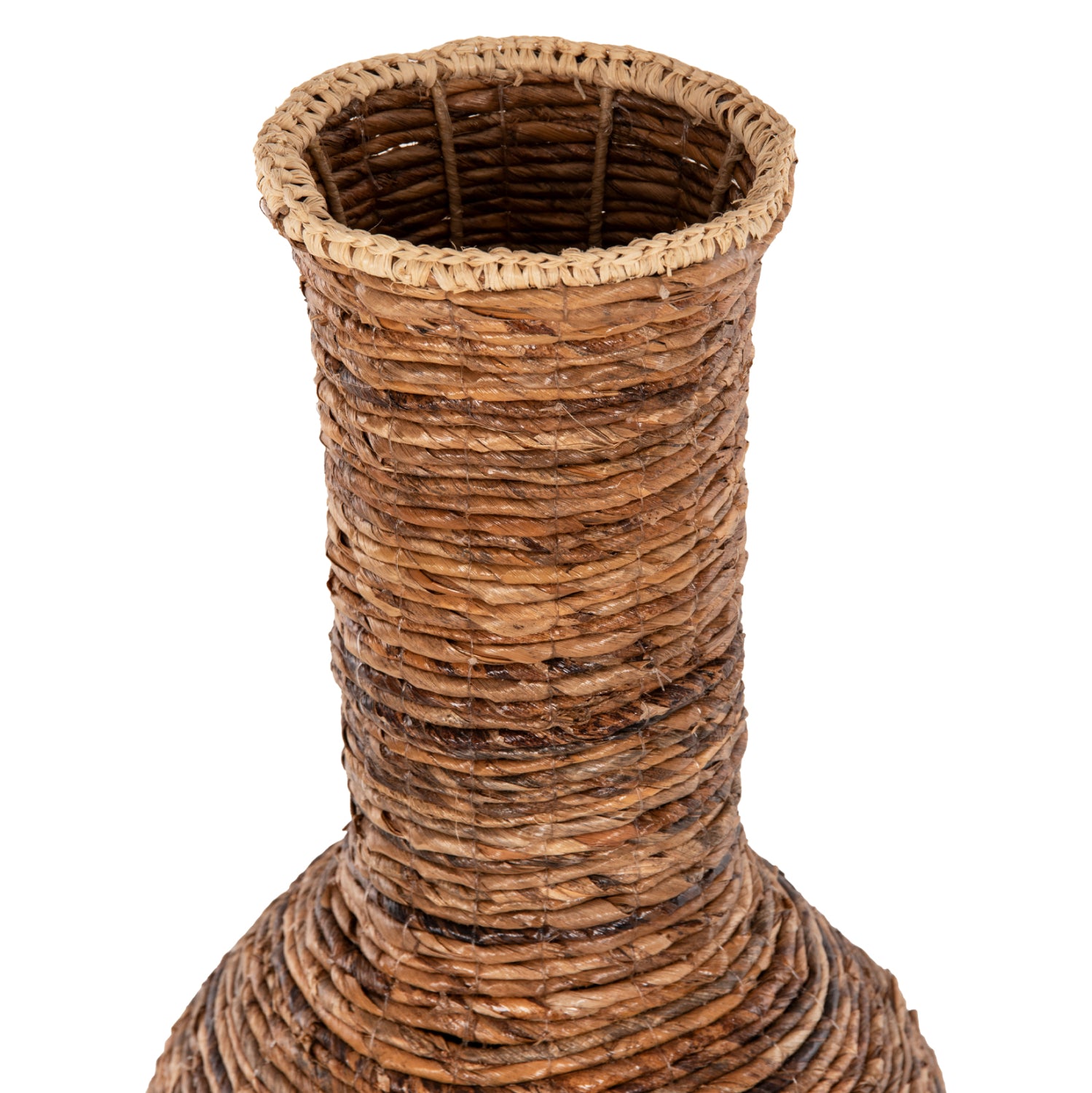 Ваза декоративна подова ф33 /74см -бананови листа