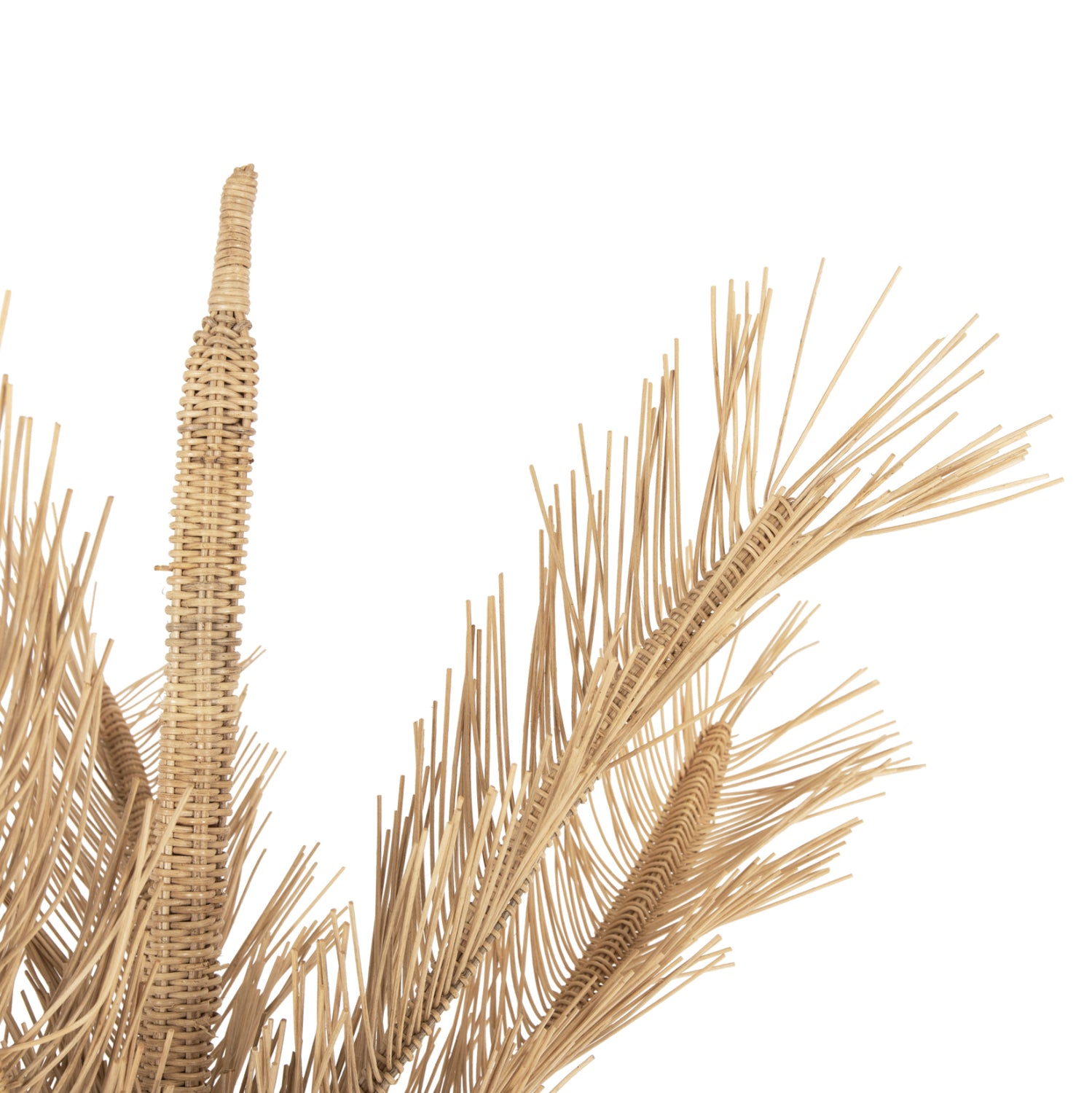 Декоративно ратаново дърво в естествен цвят φ110x180см