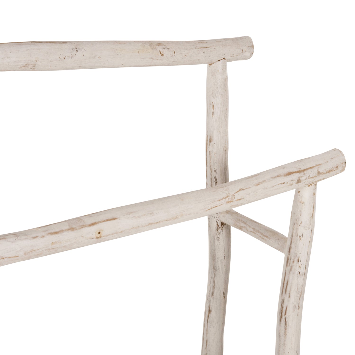 OREG ЗАКАЧАЛКА ЗА КЪРПИ В БЯЛА ПАТИНА 90x28x77-91см.