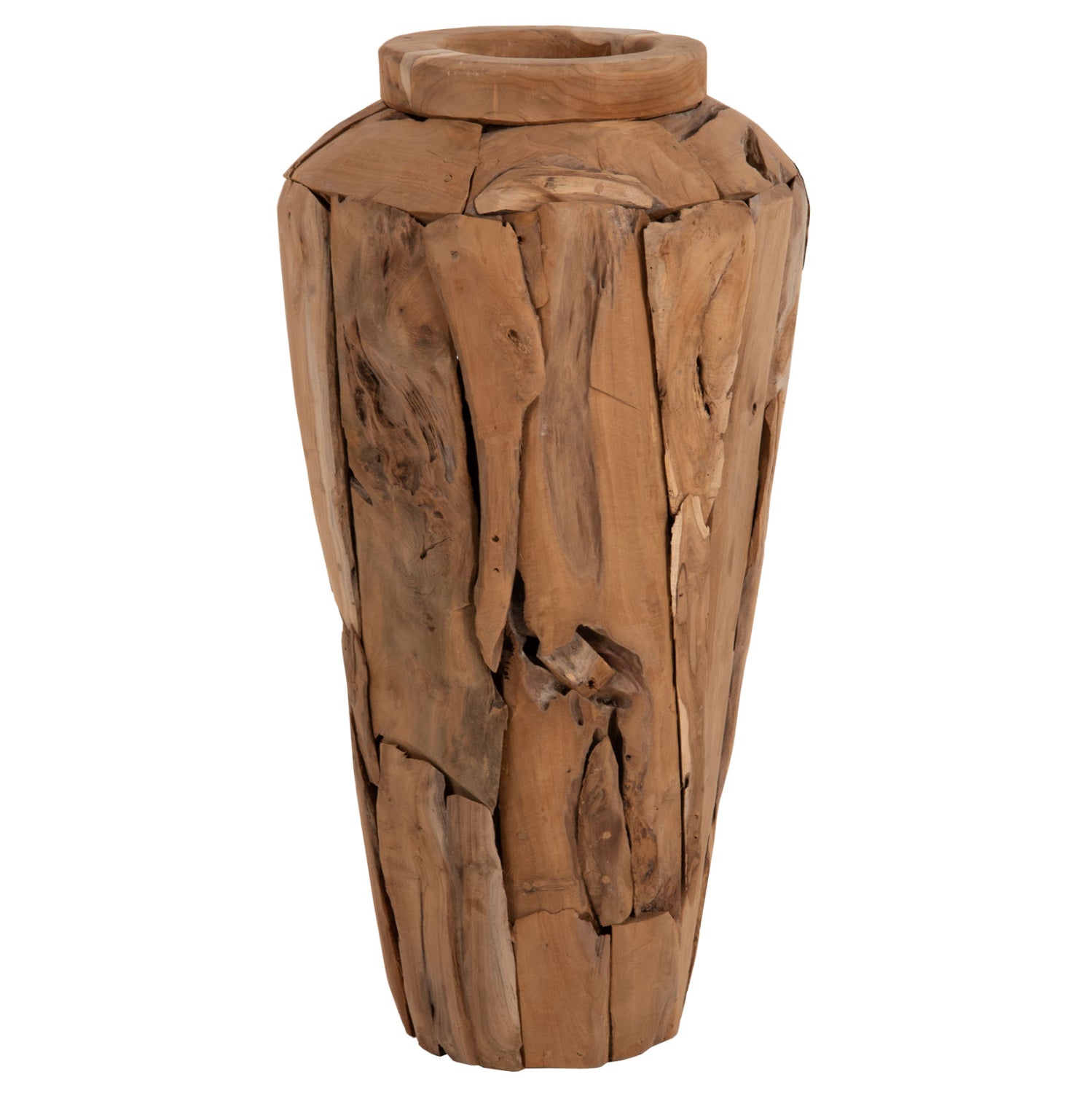 Ваза подова натурал ZENIA  Φ40x80