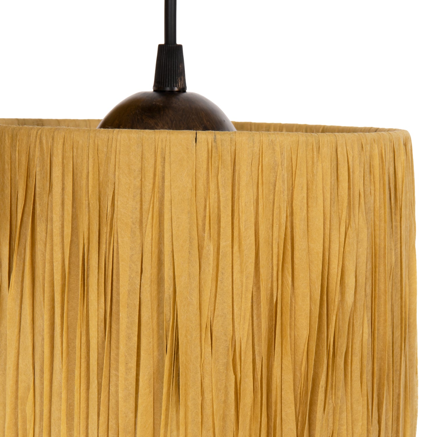 Таванна лампа 7948 бежов-бронз цвят  Ф30x70см