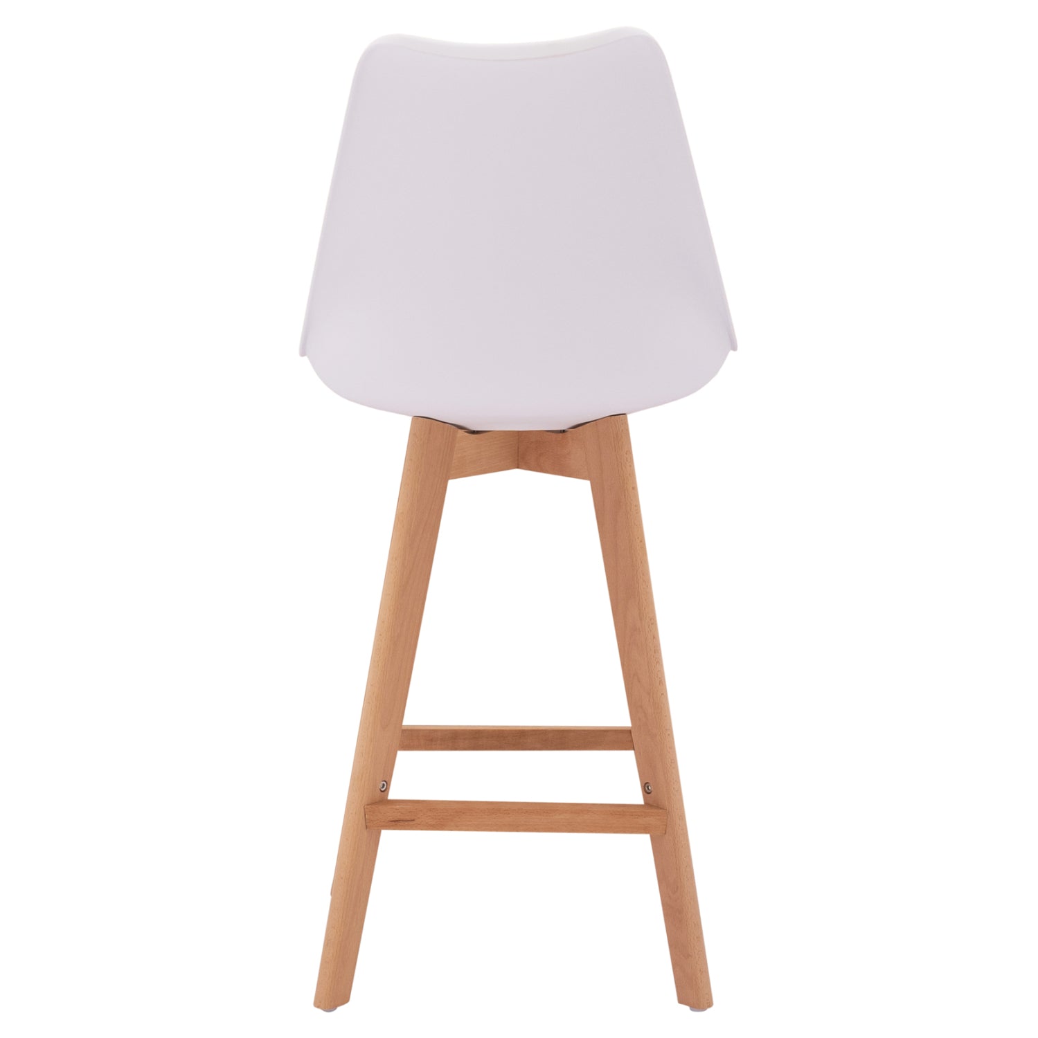 Бар стол Верона- бял цвят 48x58x105