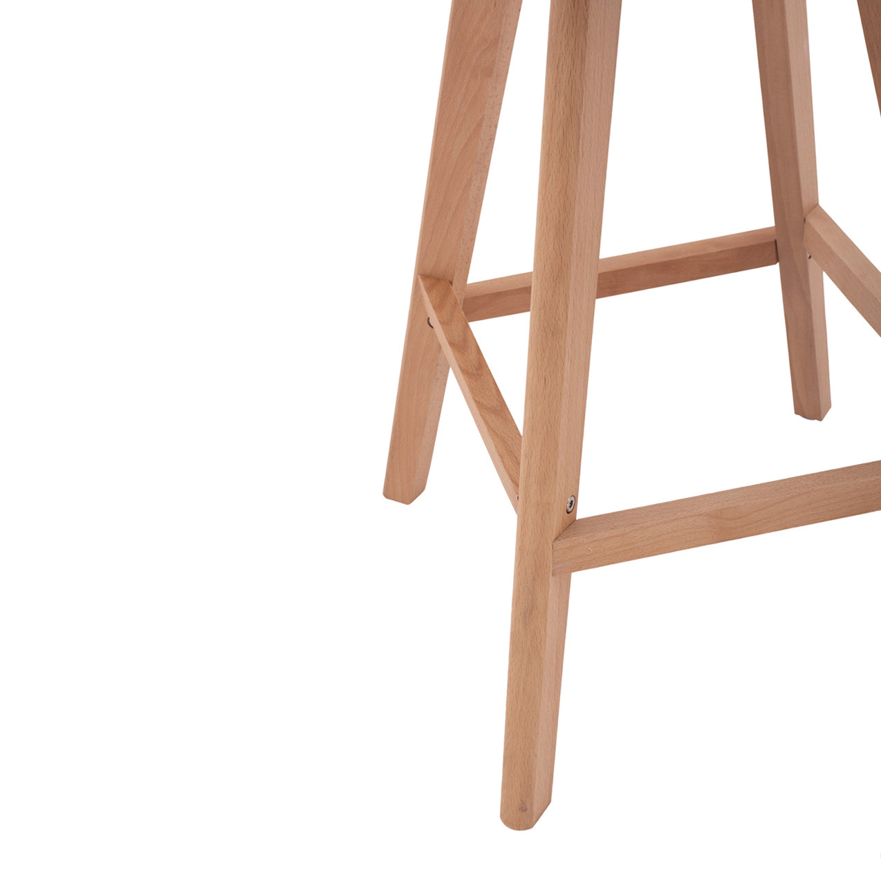 Бар стол Верона - черен цвят  48x58x105