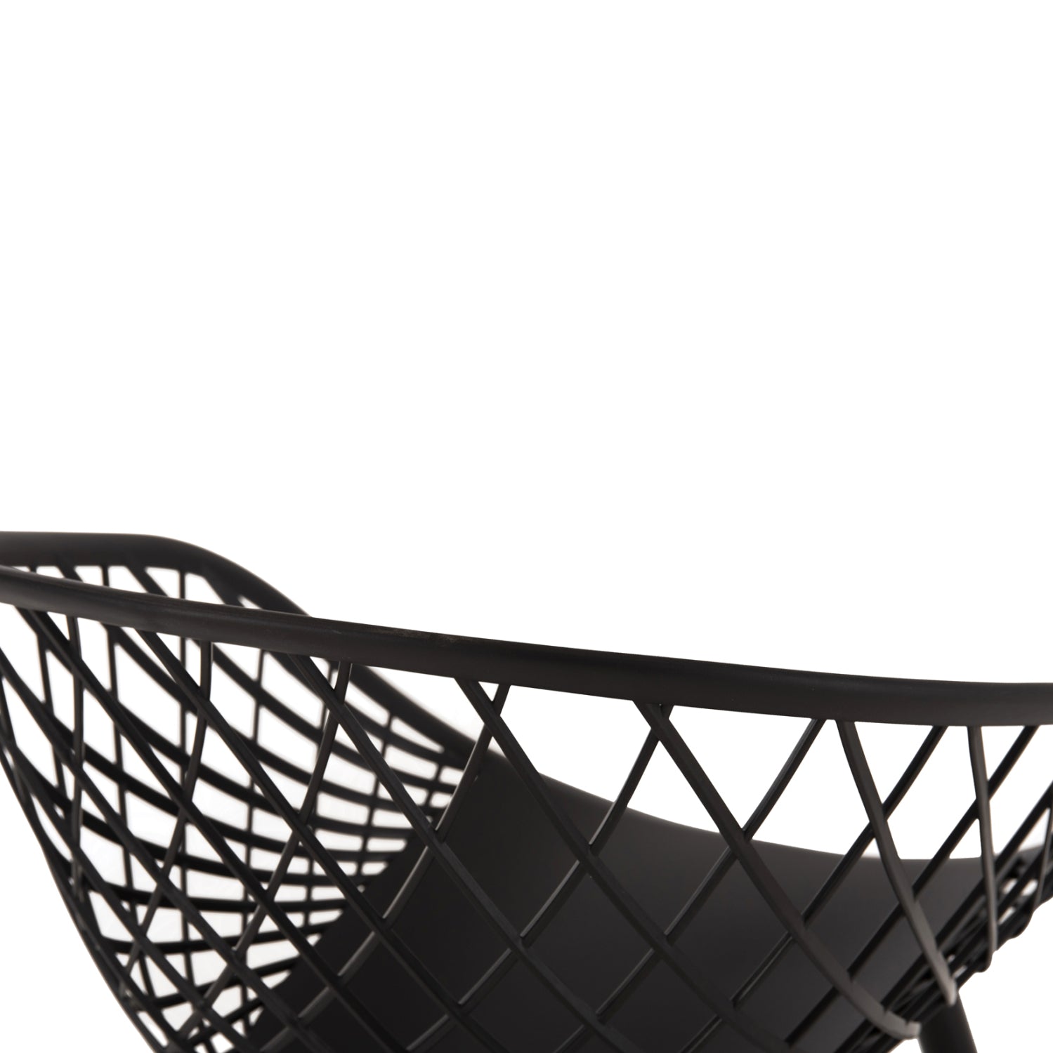 Кресло Ариадне цвят черен-черен 62x54x81