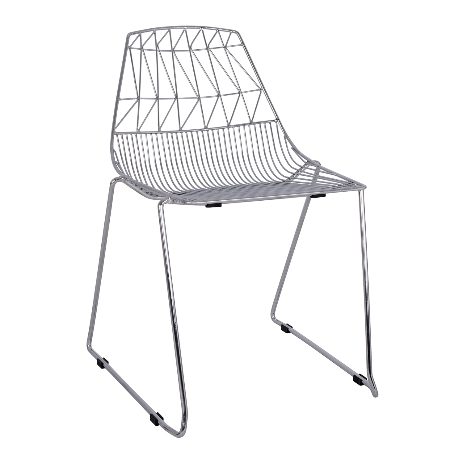 Метален стол ICARUS хром  54x57x79cm