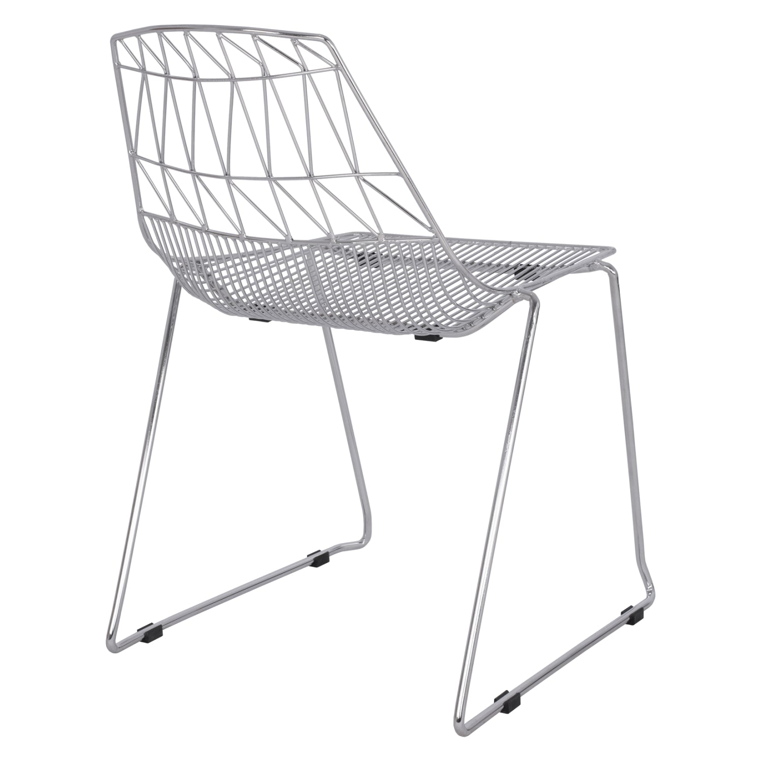 Метален стол ICARUS хром  54x57x79cm