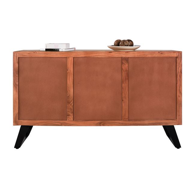 Бюфет FANSI  масивна акациева дървесина 150x45x86-cm