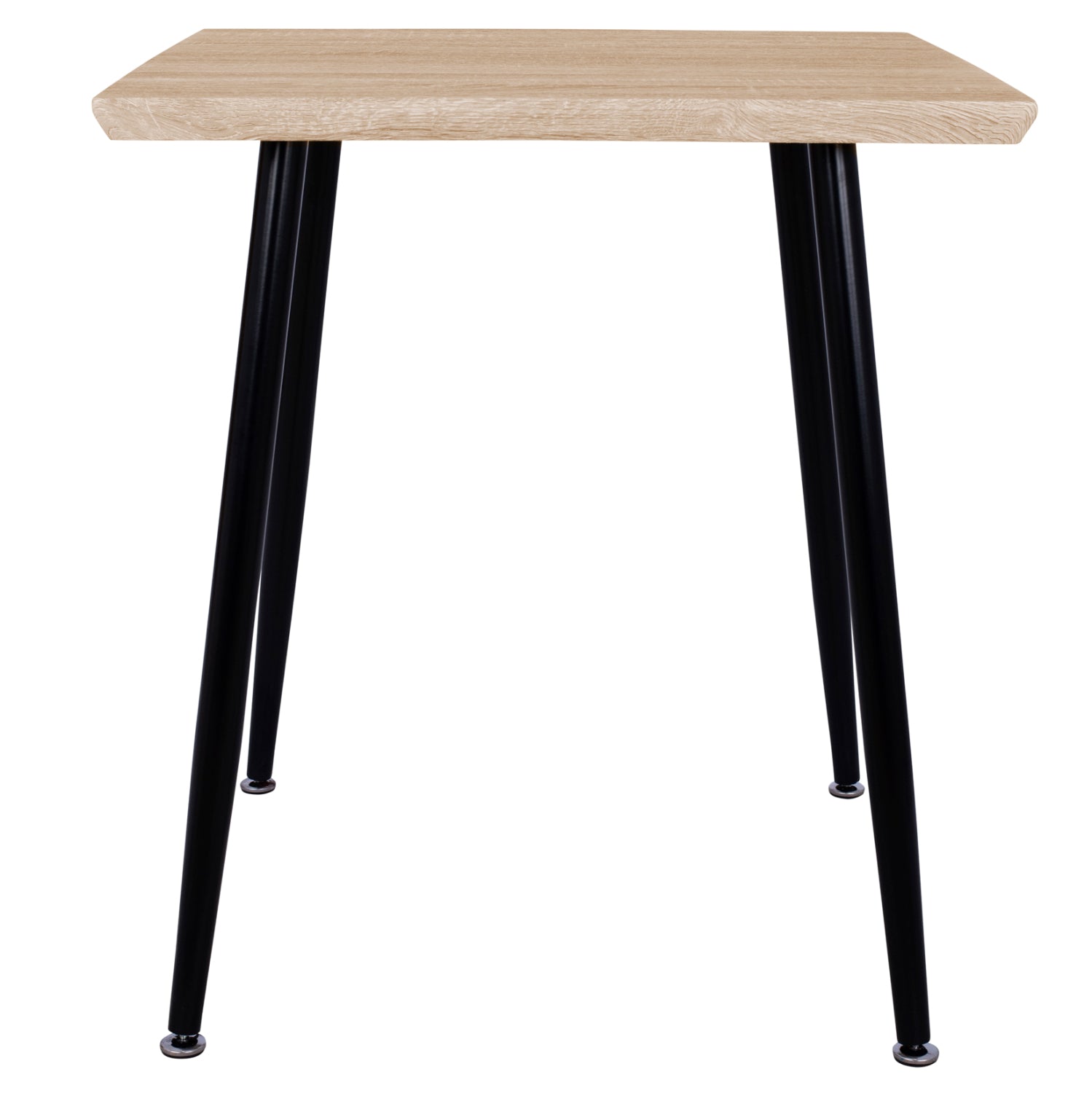 Маса трапезна PALOMA сонама-черен цвят  70Χ70X76.5