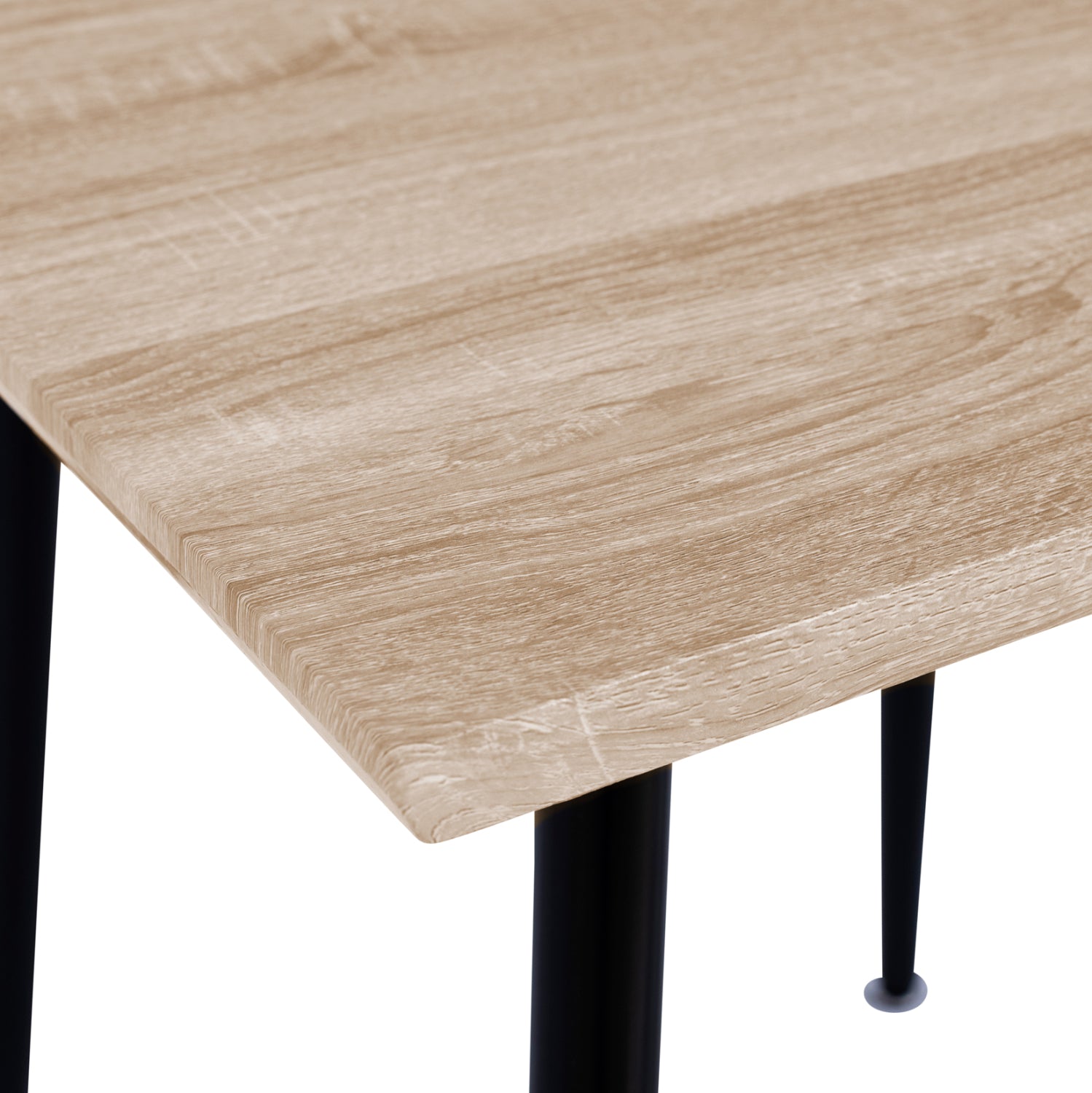 Маса трапезна PALOMA сонама-черен цвят  70Χ70X76.5