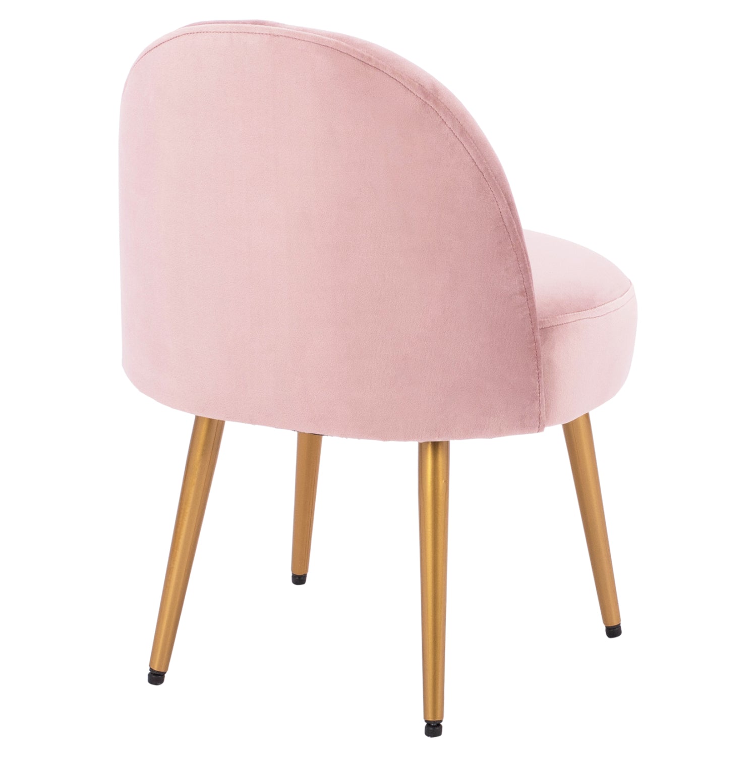 Стол-табуретка Ясмин голд розов цвят  47x43x65