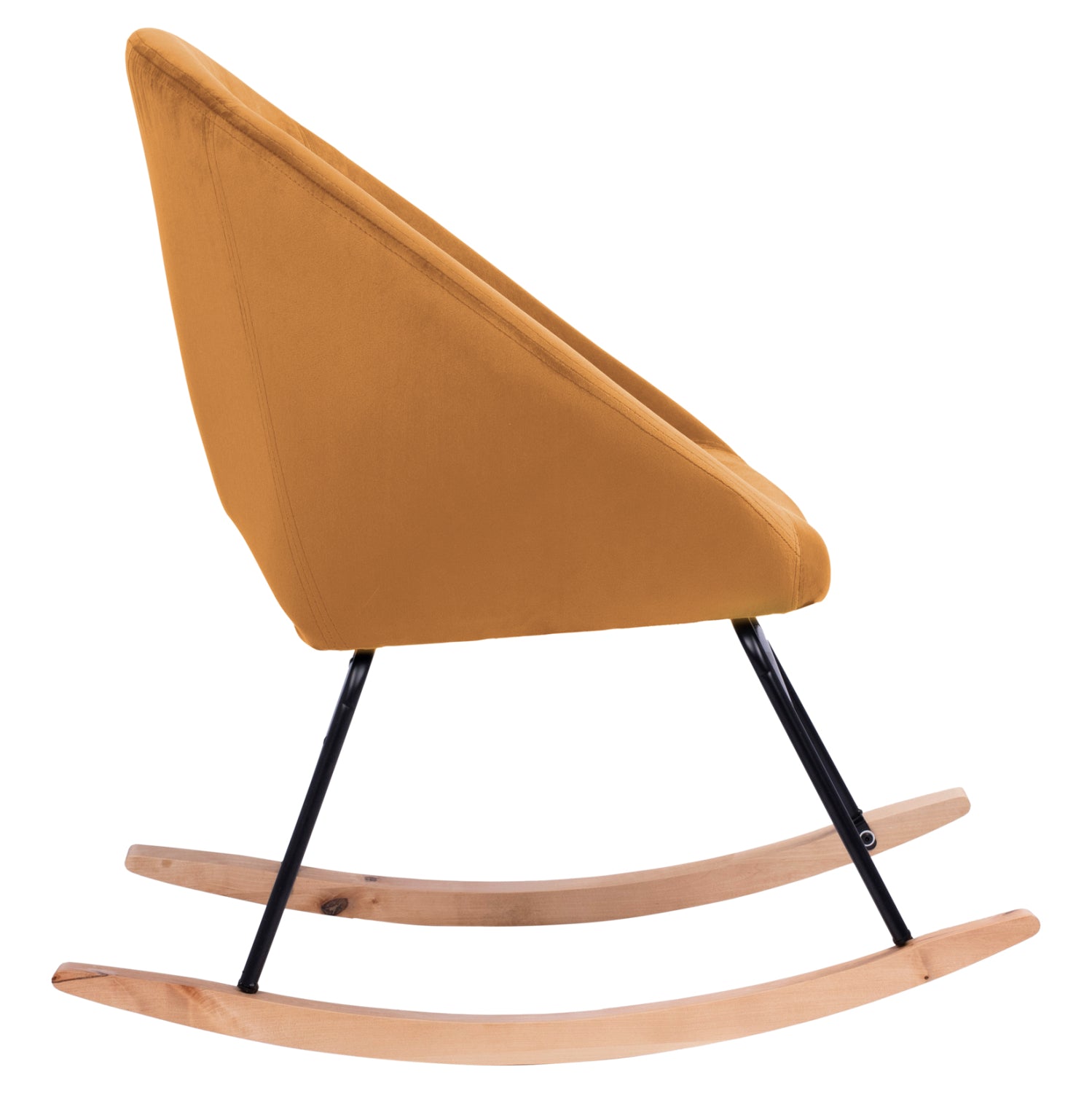 Люлеещ стол Паулина златист цвят  76X86X76