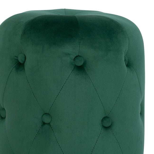 Табуретка Тори зелен цвят Φ37x46