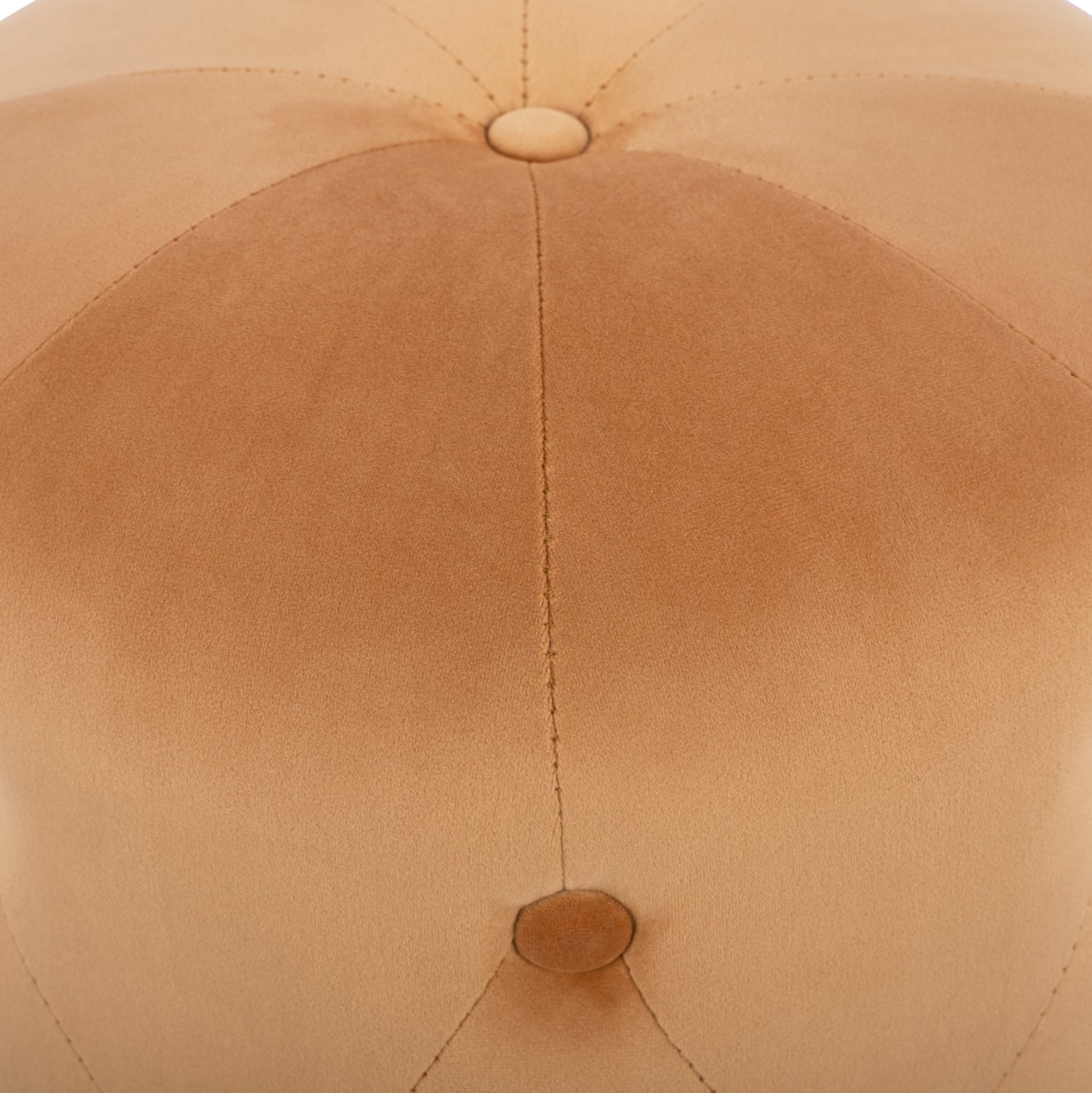 Табуретка TORRIE  златен цвят   Φ36x45