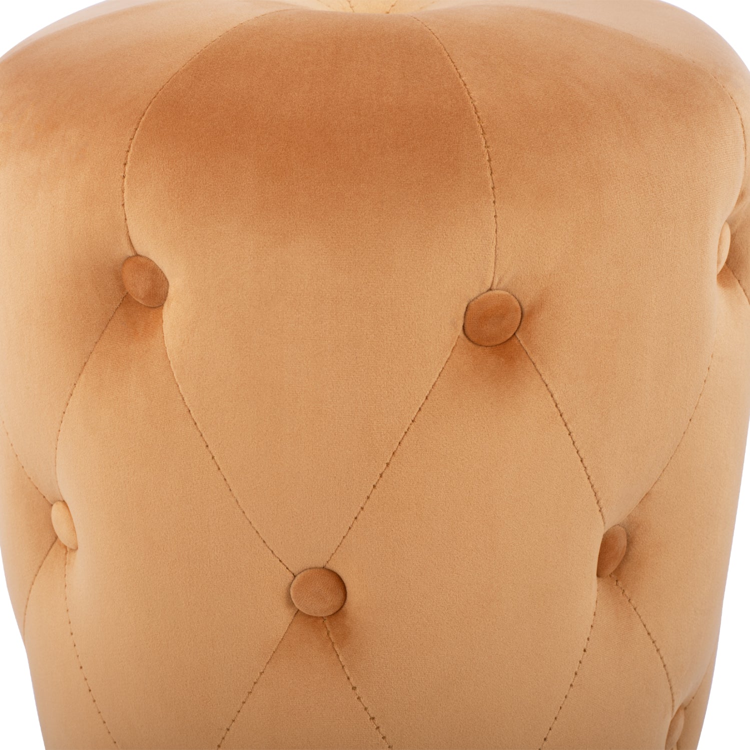 Табуретка TORRIE  златен цвят   Φ36x45