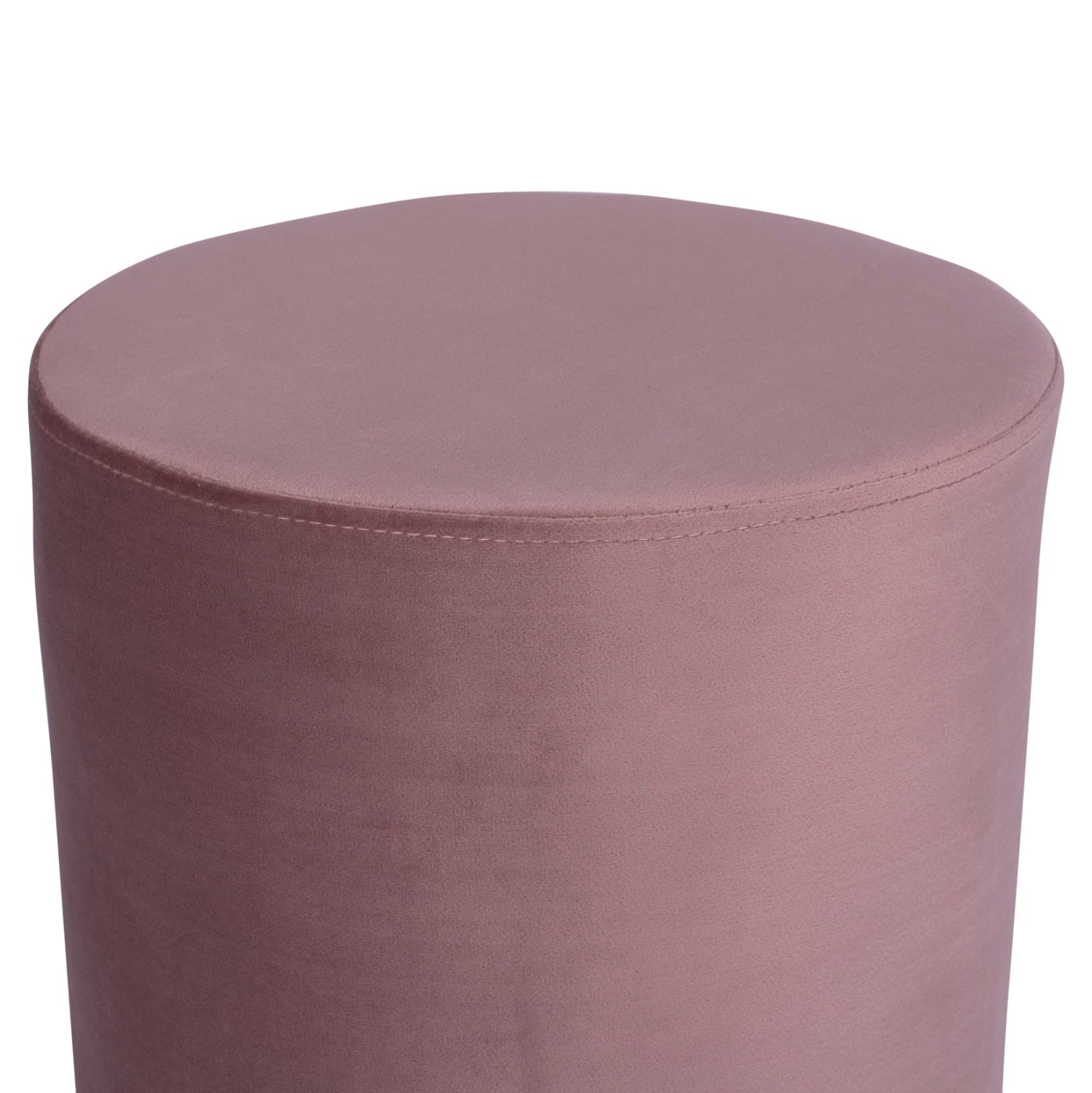 Табуретка LEVY розово кадифе  Φ35x43
