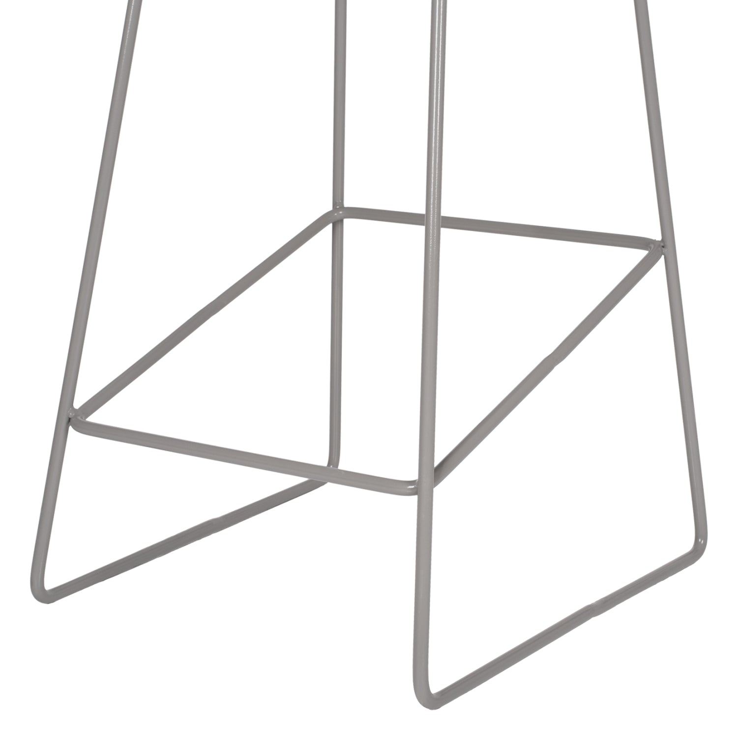 Бар стол Рената  цвят сив 47x47x83