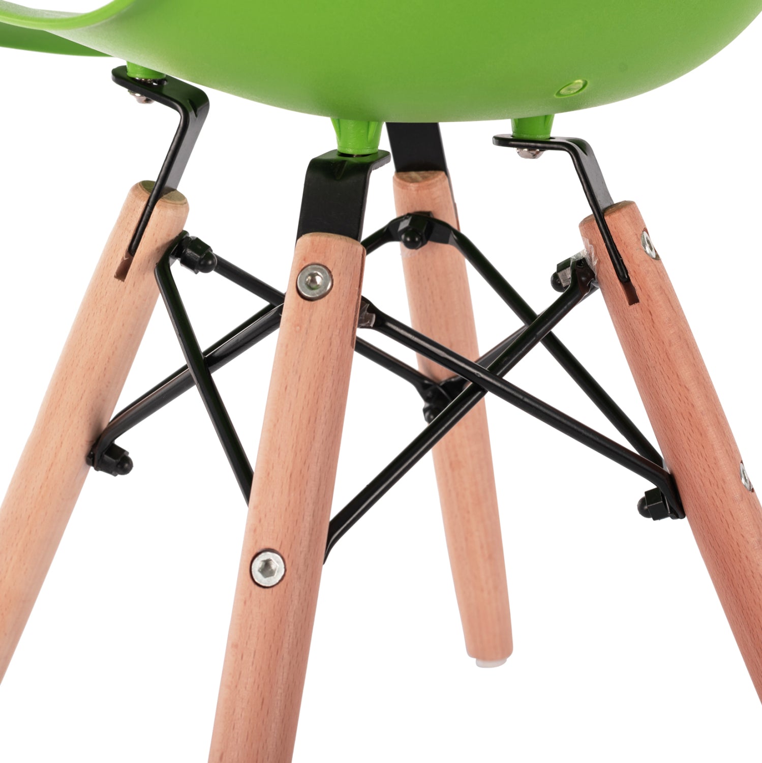 Детски стол Иви зелен