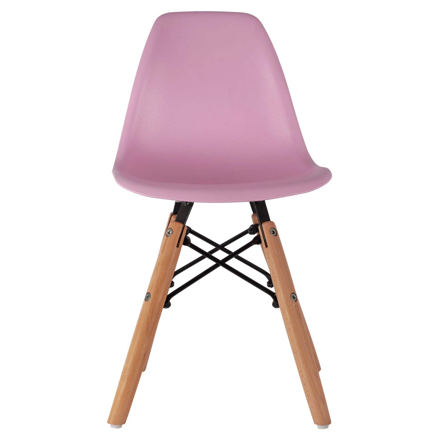 Детски стол Иви - розов цвят