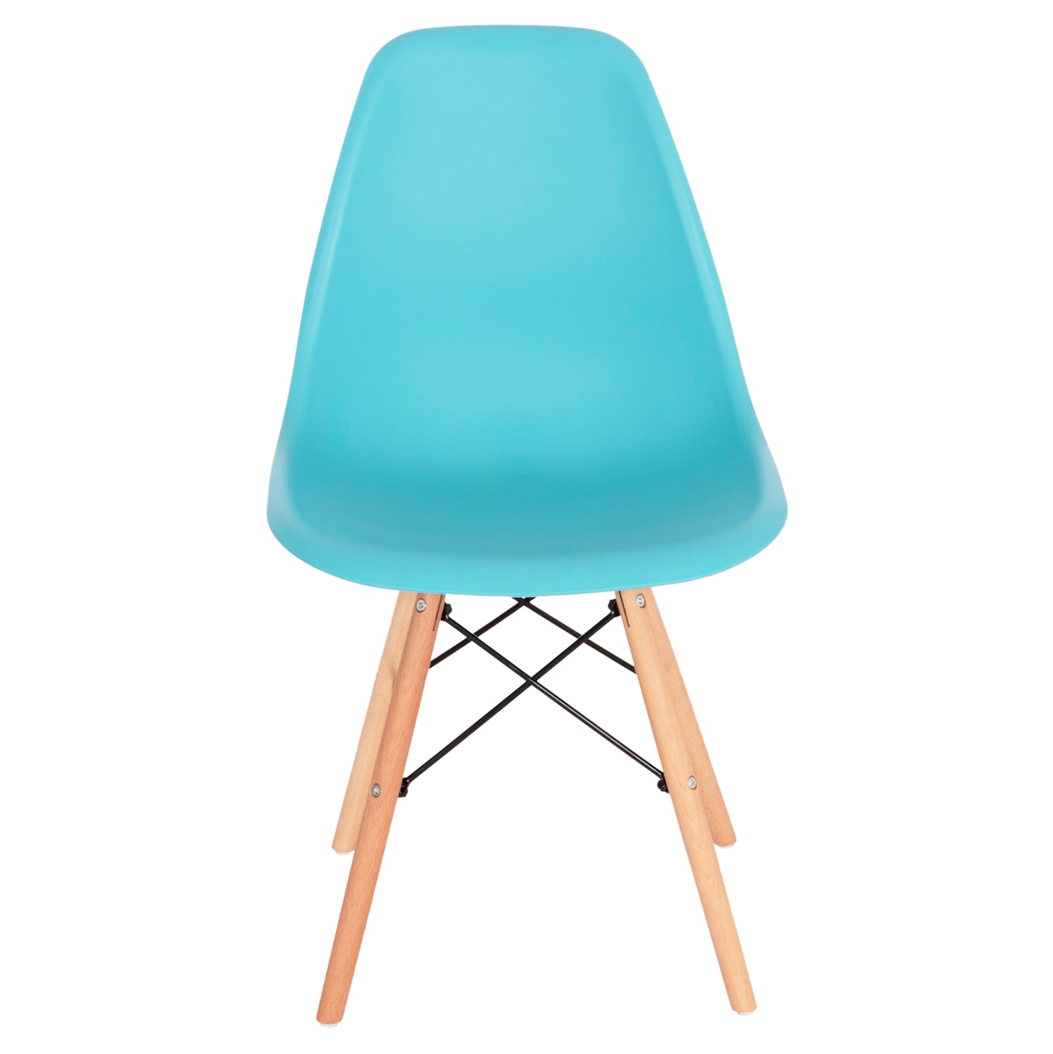 Стол Иви  - цвят тюркоаз 46x54x80